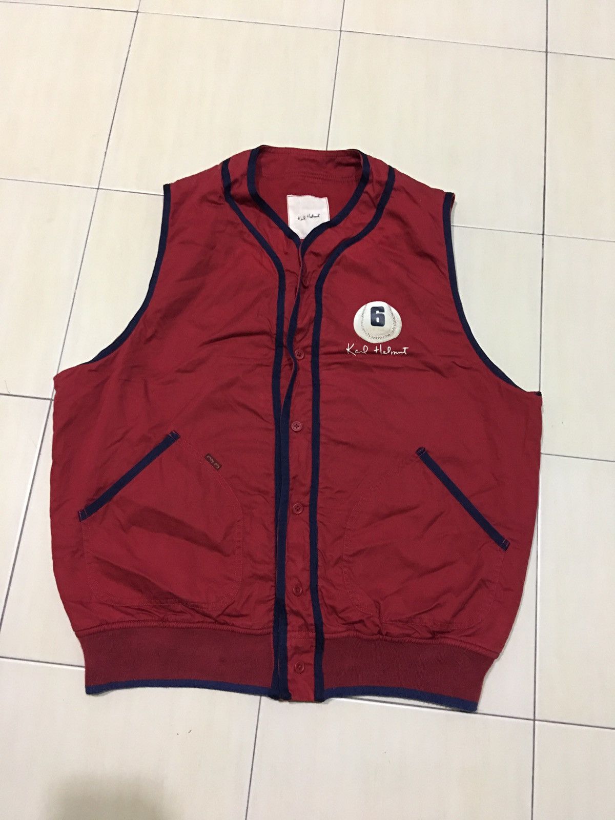 Japanese Brand × Karl Helmut Karl Helmut X Japanese Brand Vest Size US L / EU 52-54 / 3 - 7 Thumbnail