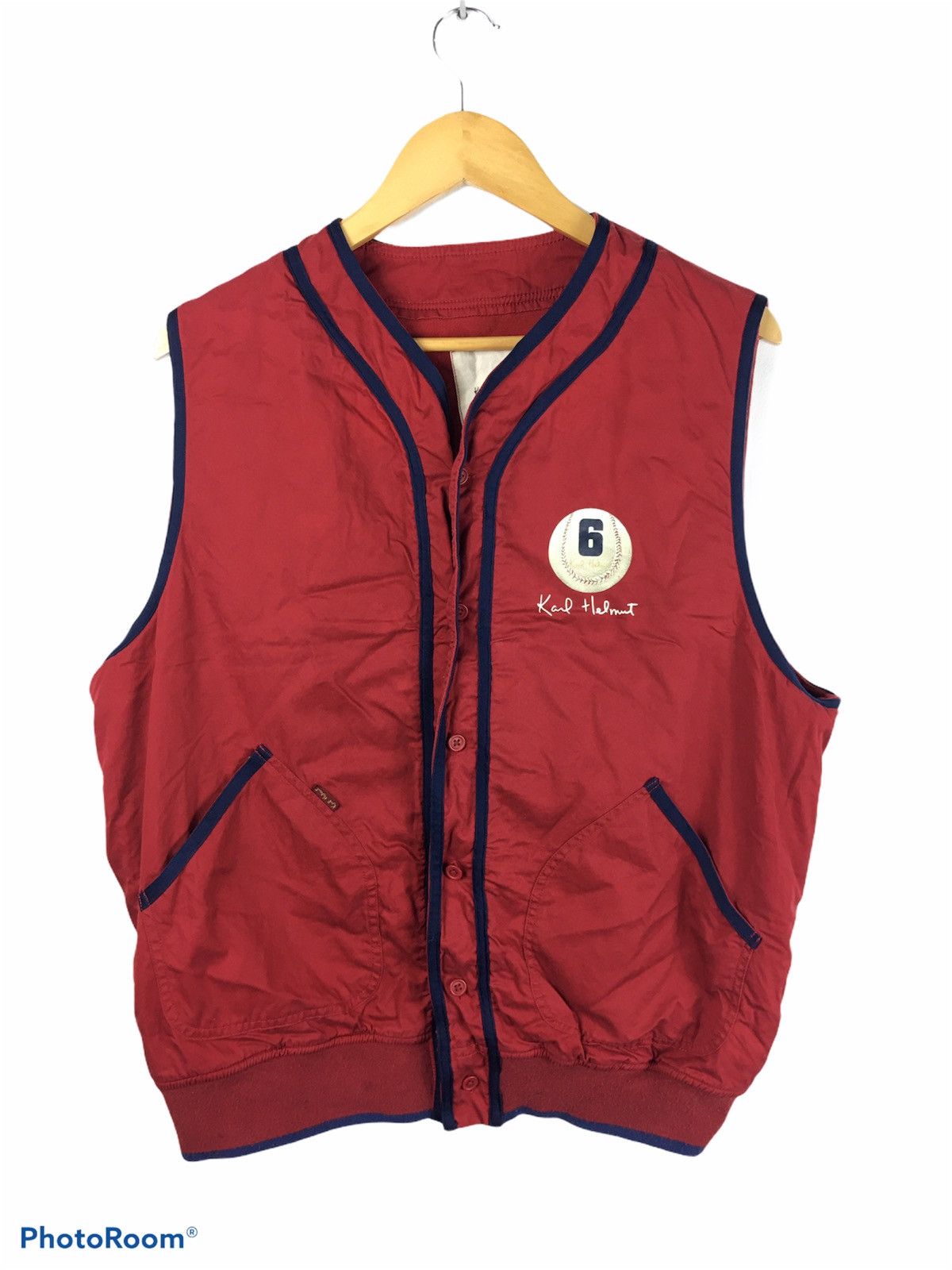 Japanese Brand × Karl Helmut Karl Helmut X Japanese Brand Vest Size US L / EU 52-54 / 3 - 1 Thumbnail