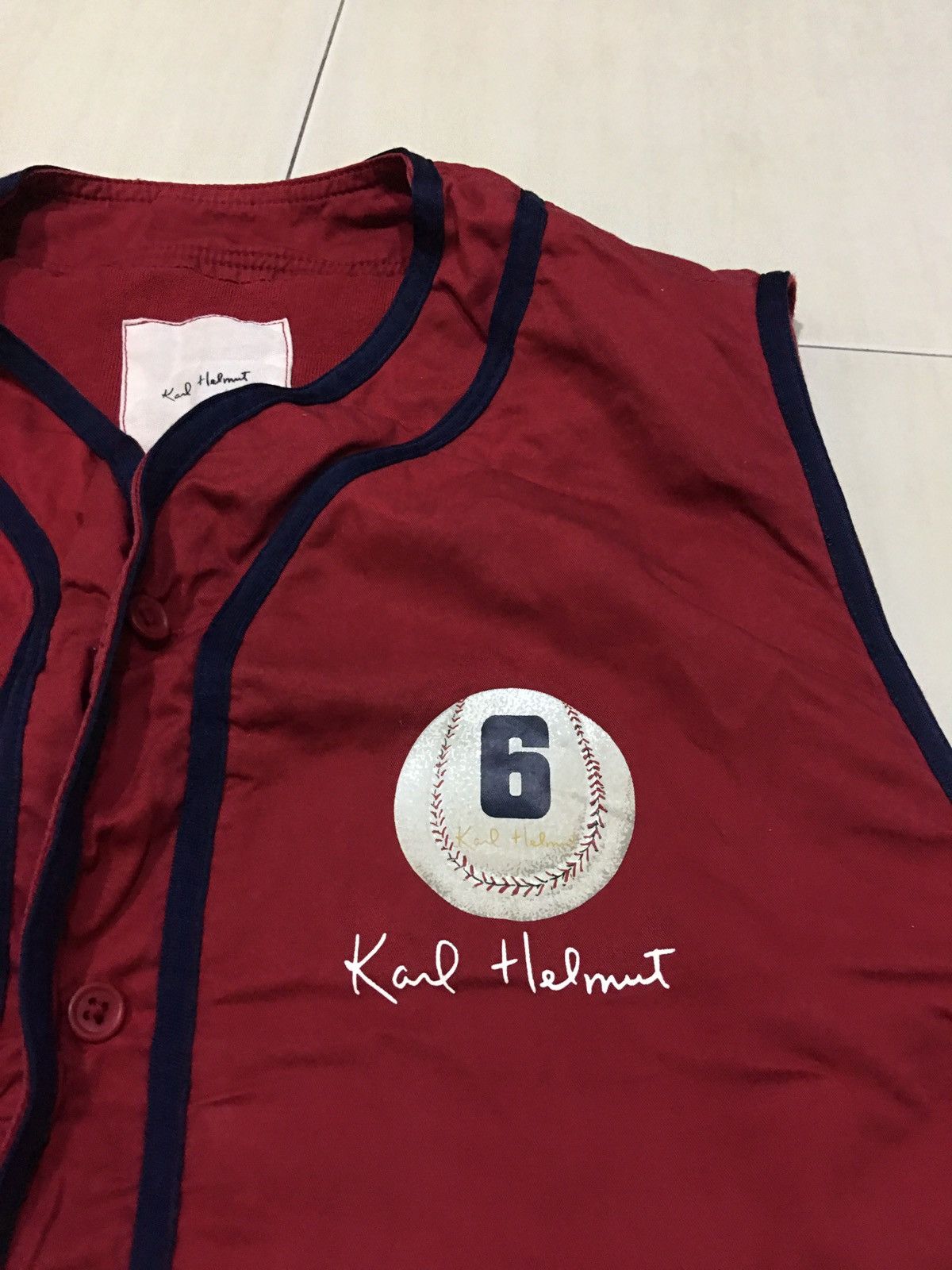 Japanese Brand × Karl Helmut Karl Helmut X Japanese Brand Vest Size US L / EU 52-54 / 3 - 3 Thumbnail