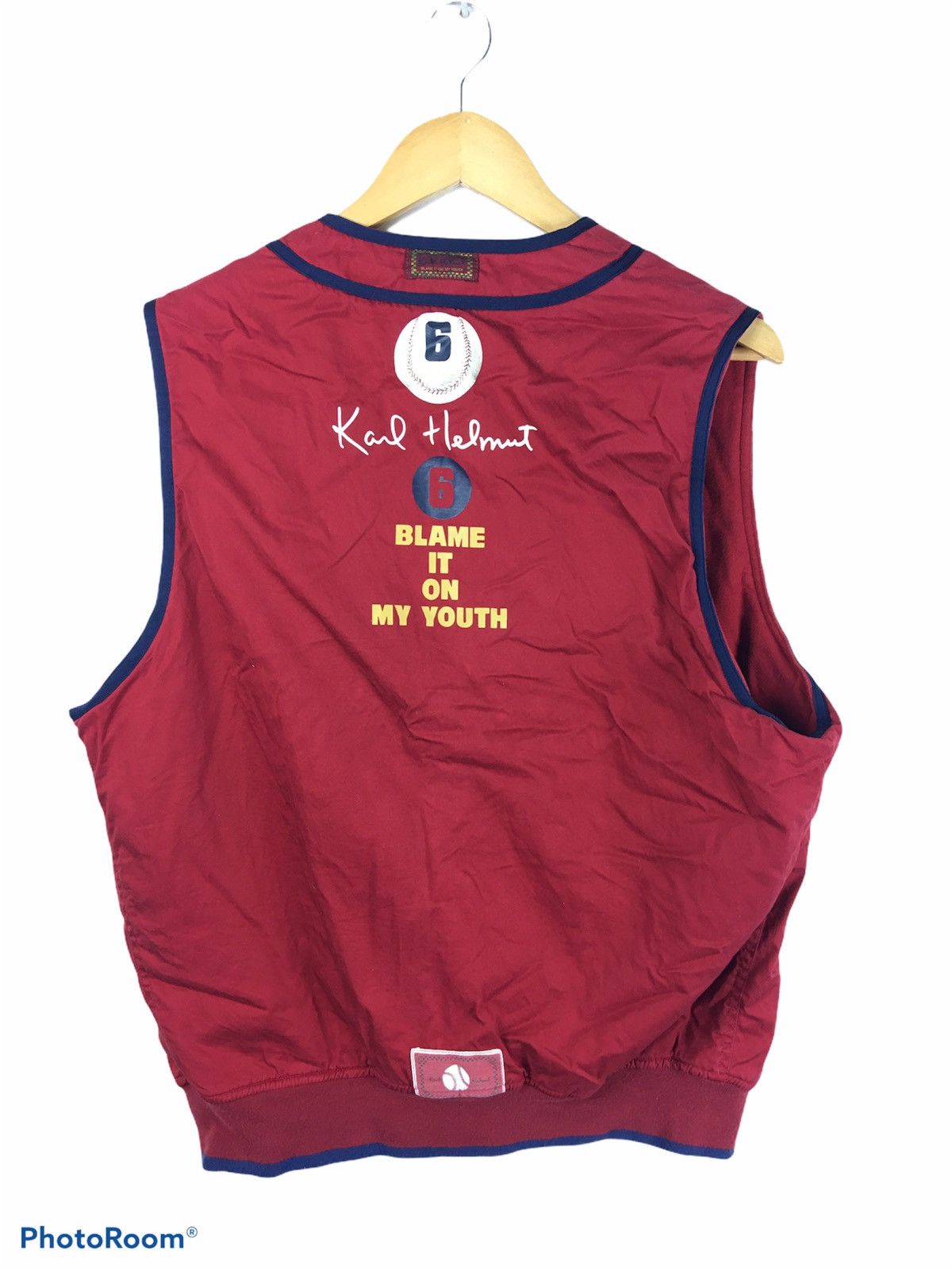 Japanese Brand × Karl Helmut Karl Helmut X Japanese Brand Vest Size US L / EU 52-54 / 3 - 2 Thumbnail