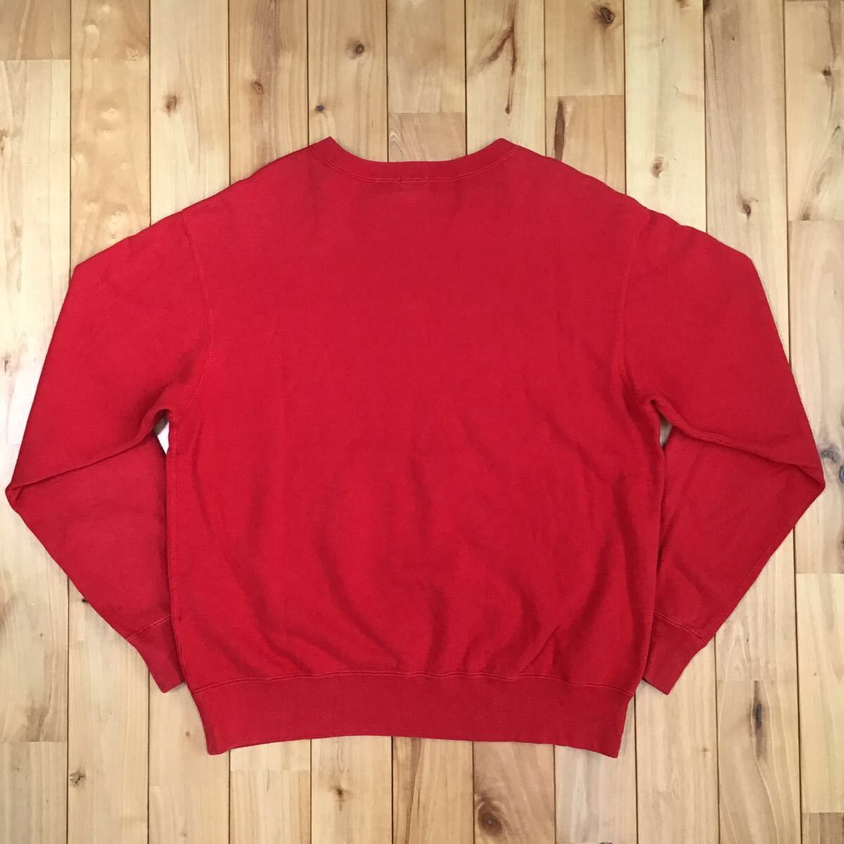 Bape BAPE vintage shark sweat shirt red Size US M / EU 48-50 / 2 - 5 Thumbnail