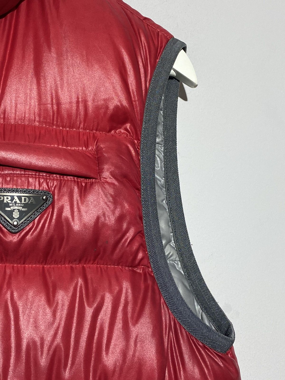 Prada Prada Authentic Nylon Goose Down Vest Size US S / EU 44-46 / 1 - 10 Thumbnail