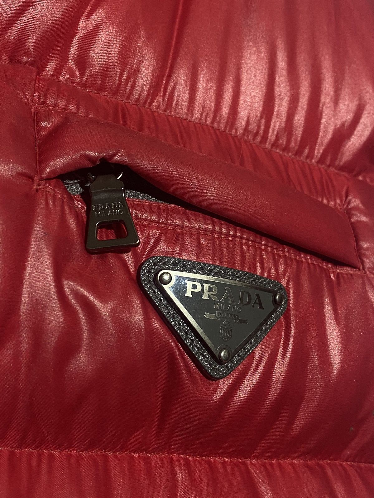 Prada Prada Authentic Nylon Goose Down Vest Size US S / EU 44-46 / 1 - 8 Thumbnail