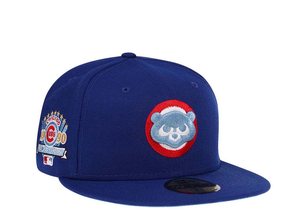 MLB × New Era Topperz Chicago Cubs 7 1/8 1990 All Star Blue Red Icy ASG Size ONE SIZE - 8 Thumbnail