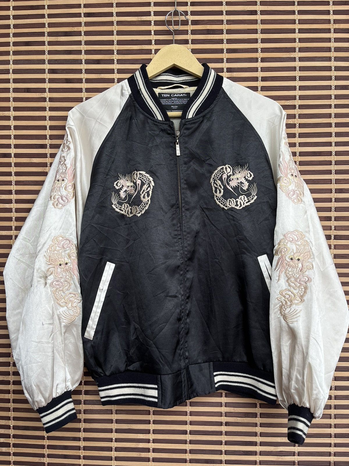 Vintage Vintage WW2 US Paratroopers 11th Airbone Sukajan Jacket Size US L / EU 52-54 / 3 - 2 Thumbnail