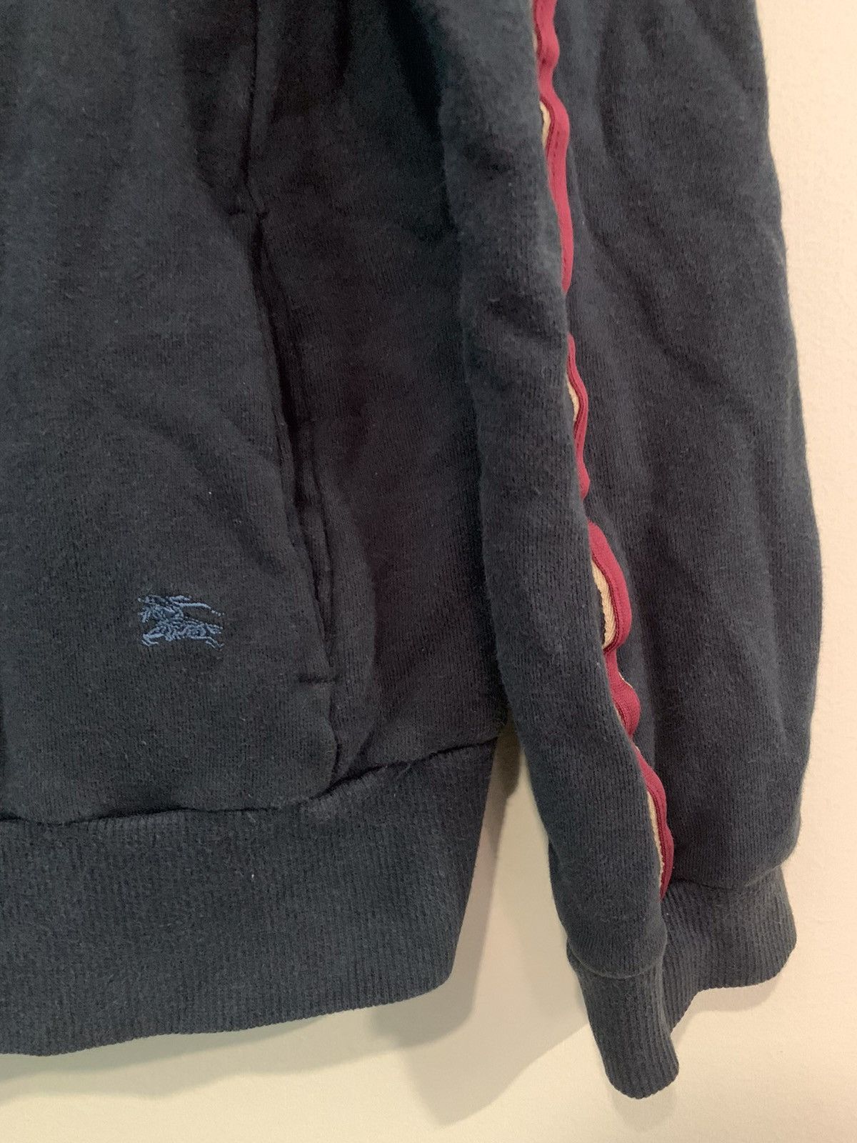 Burberry × Designer × Vintage Vintage Burberry Small Logo Tracktop Classic Style Size US S / EU 44-46 / 1 - 3 Thumbnail