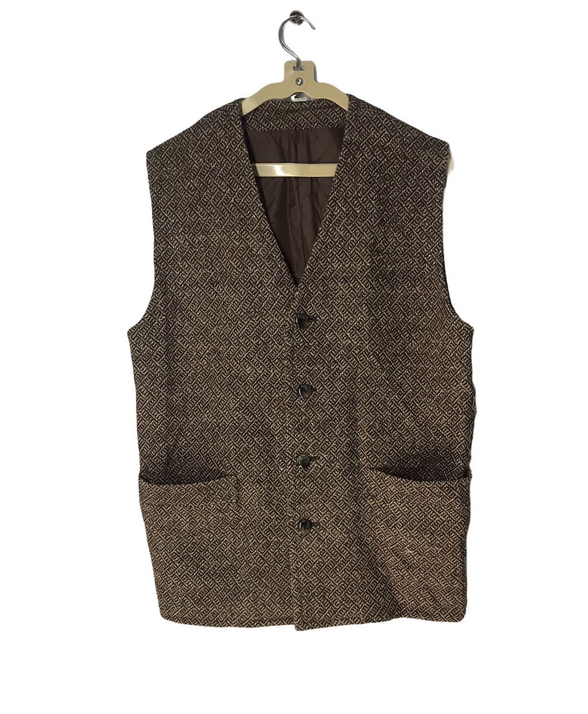 Vintage Vintage Vest wool unbrand Size US M / EU 48-50 / 2 - 1 Thumbnail