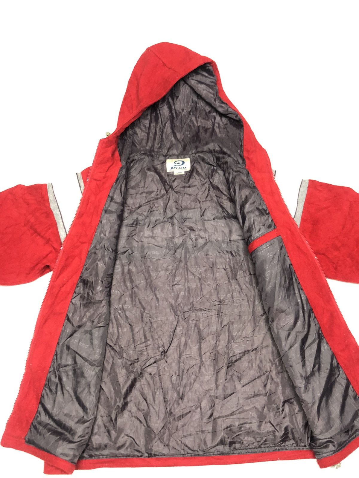 Vintage VINTAGE PIKO HAWAIIAN LONG BOARD WEAR FLEECE SWEATER HOODIE Size US L / EU 52-54 / 3 - 8 Thumbnail