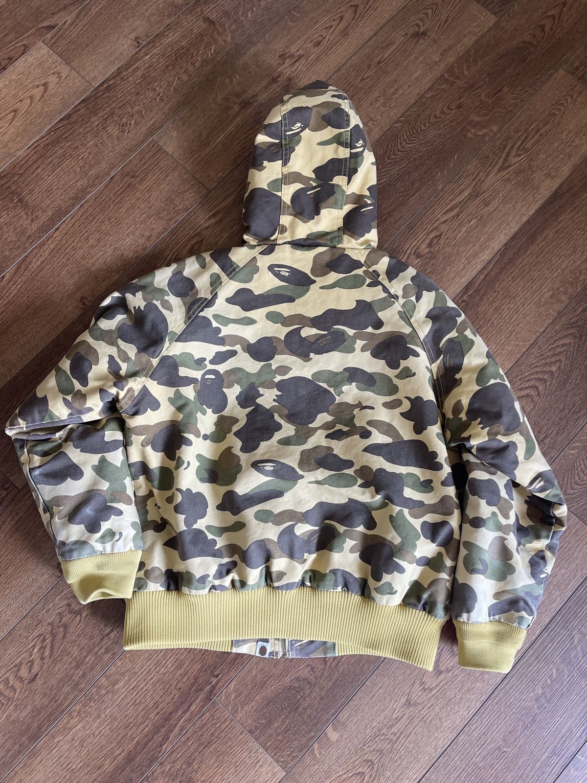 1st Camo Vintage Bape Zipper BAPE GORE TEX 1st Camo Green