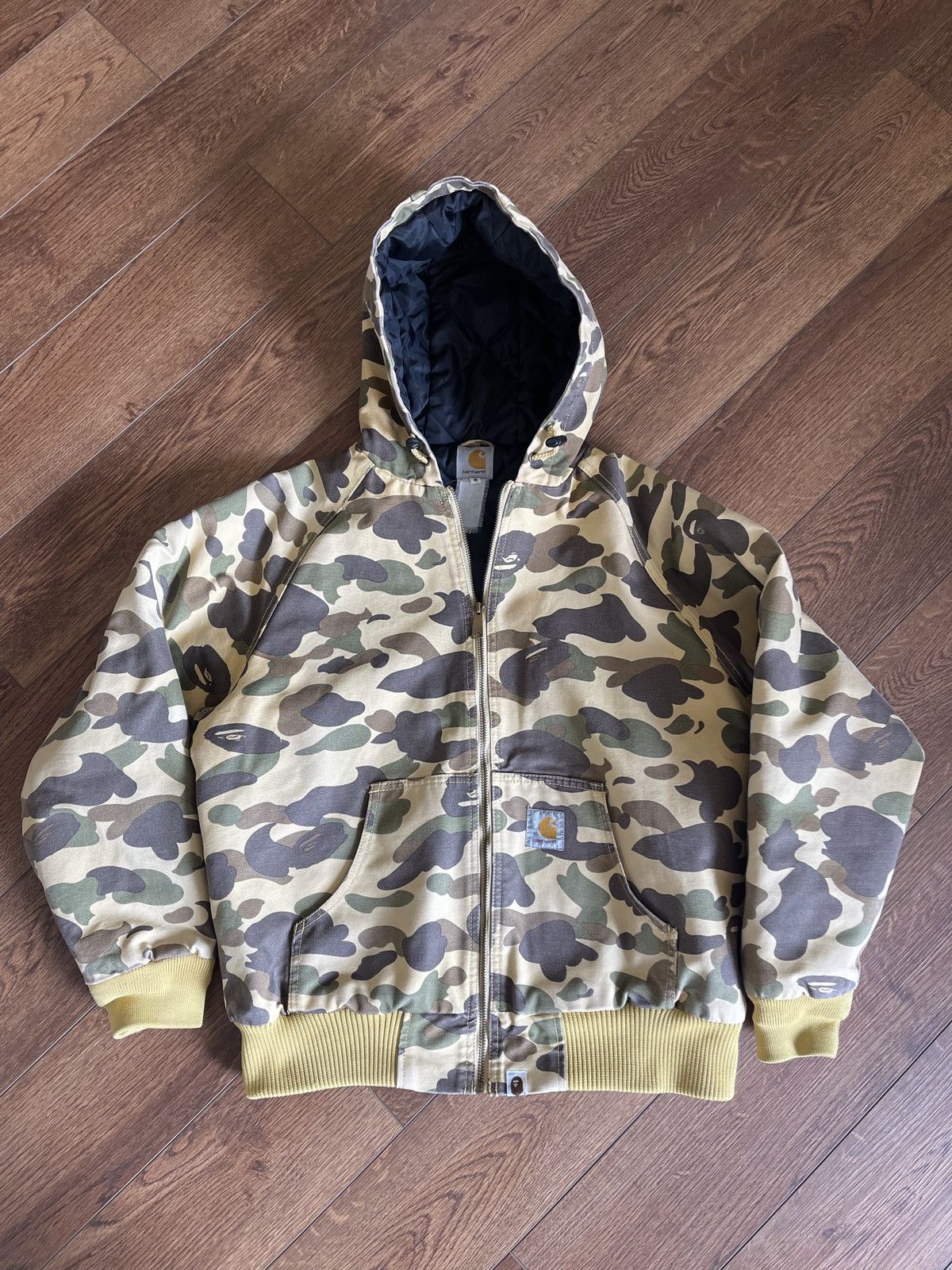 Carhartt camo zip hoodie deals