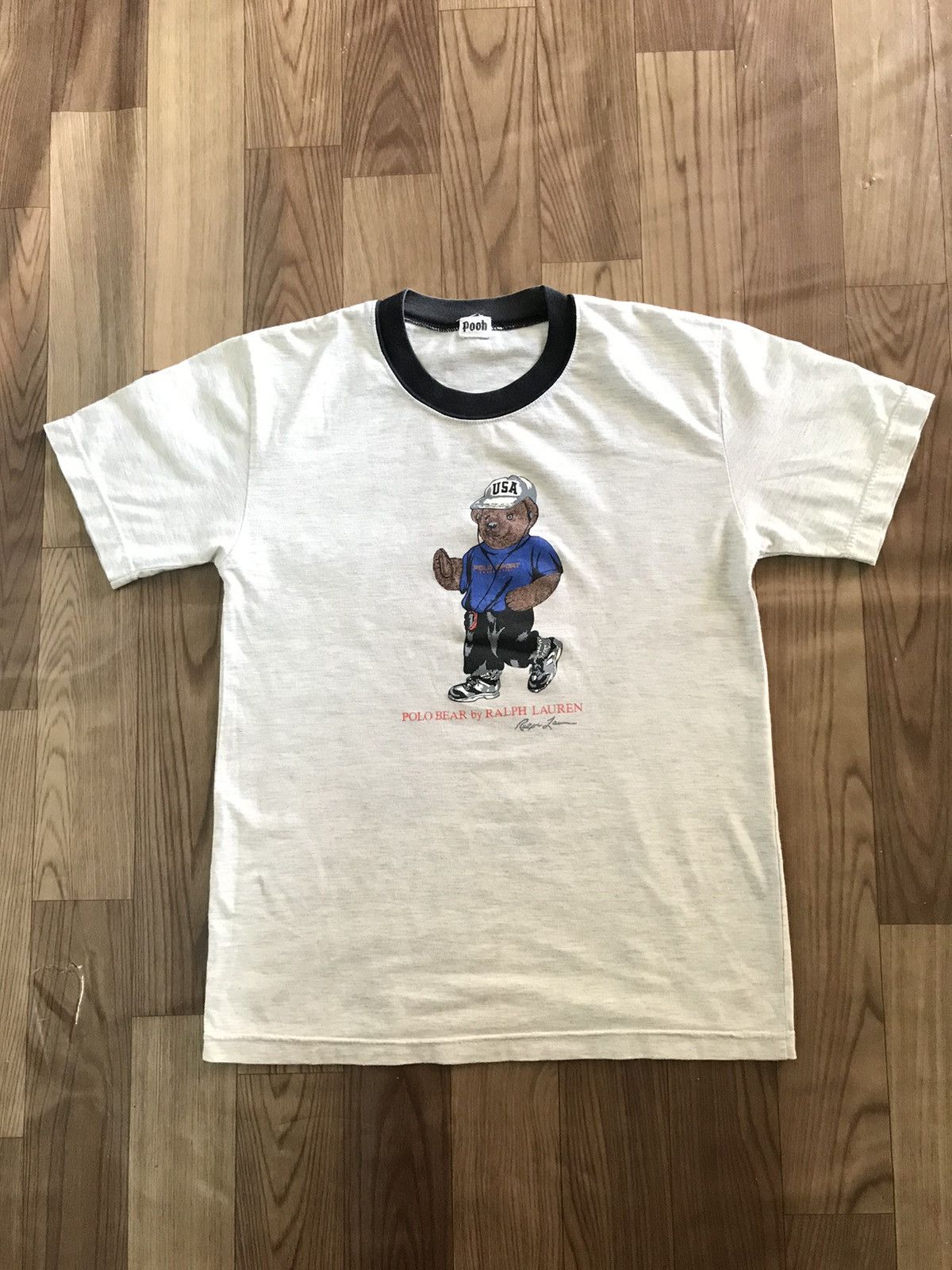 Ralph Lauren × Vintage VINTAGE POOH X POLO BEAR RALPH LAURENT Size US S / EU 44-46 / 1 - 1 Thumbnail