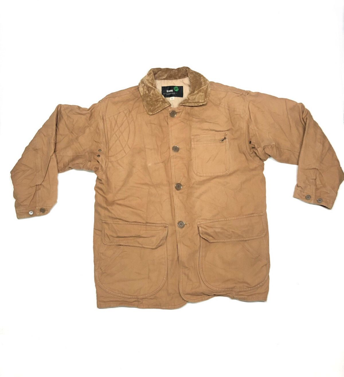 image of Vintage x Workers The Market Ex. Worker Duck Cotton Jacket in Brown, Men's (Size Medium)