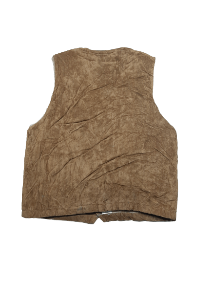 Japanese Brand × Other × Vintage GENTIC SUEDE MENS CASUAL VEST JAPAN 🇯🇵 Size US M / EU 48-50 / 2 - 2 Thumbnail