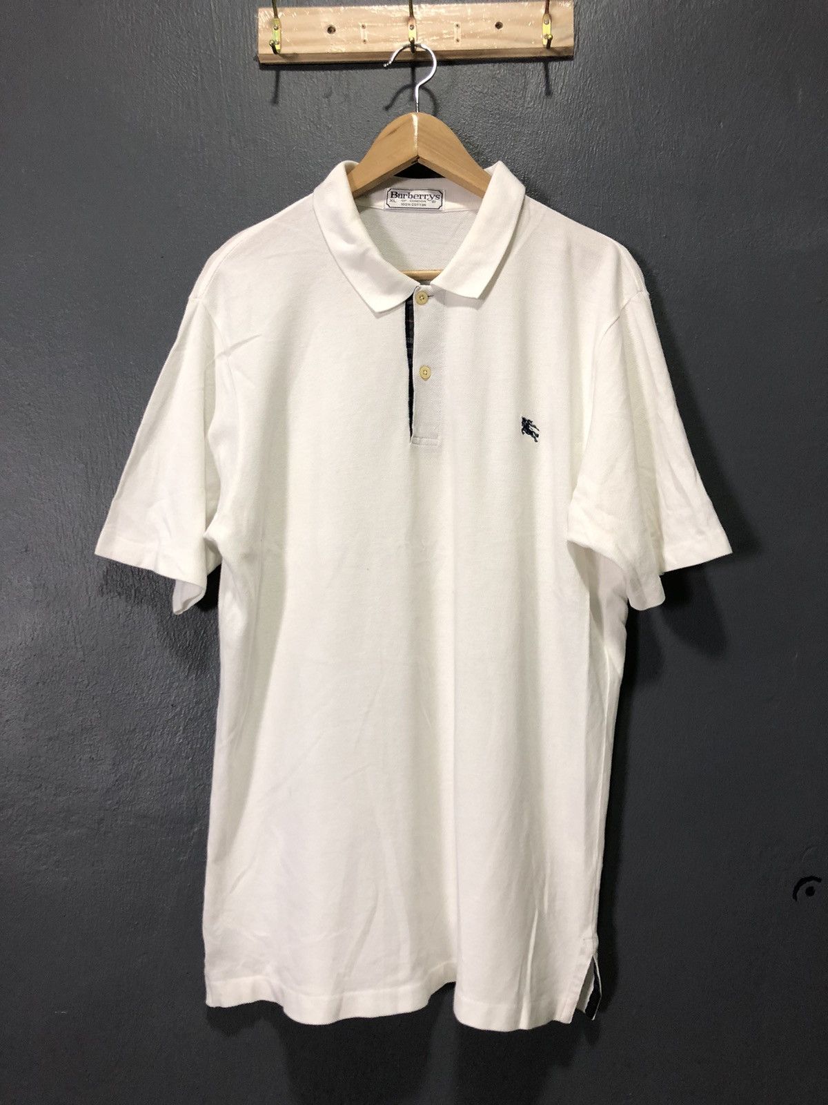 Burberry × Vintage VINTAGE BURBERRYS OLD POLO SHIRT Size US L / EU 52-54 / 3 - 2 Thumbnail