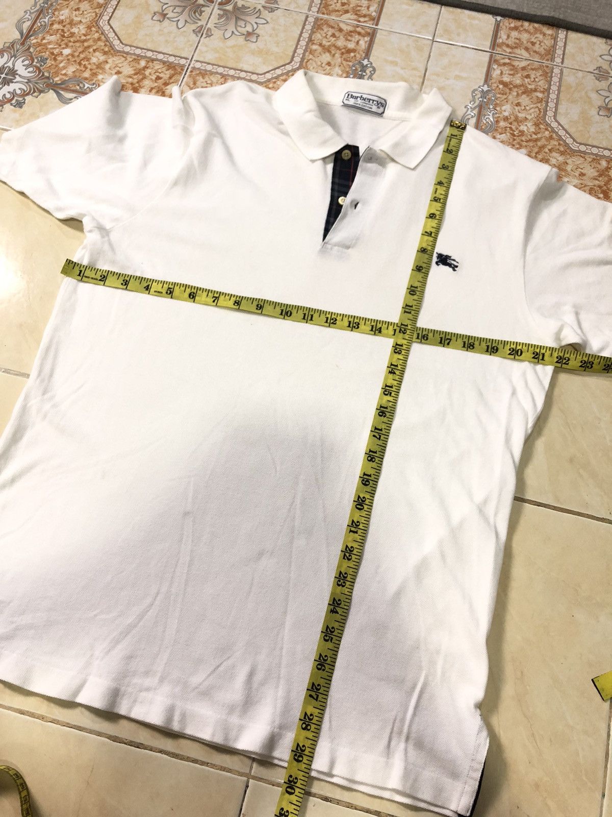 Burberry × Vintage VINTAGE BURBERRYS OLD POLO SHIRT Size US L / EU 52-54 / 3 - 8 Thumbnail