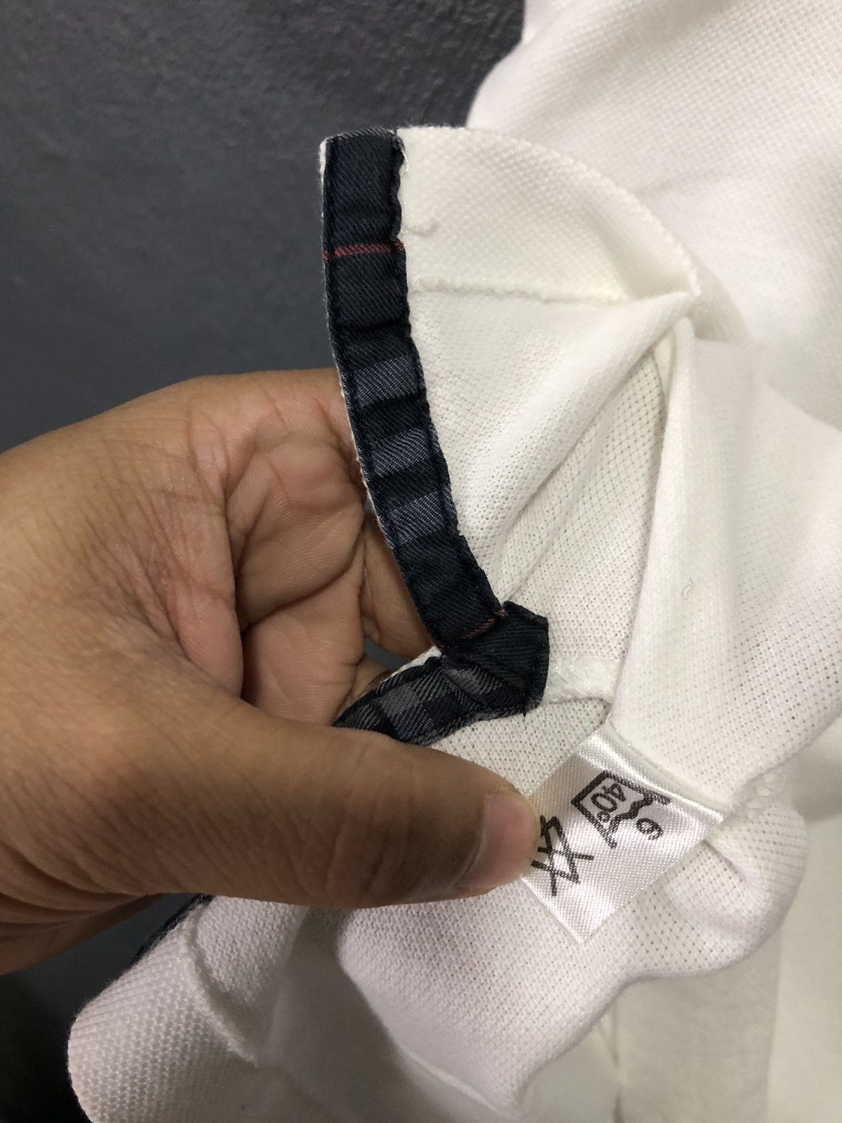 Burberry × Vintage VINTAGE BURBERRYS OLD POLO SHIRT Size US L / EU 52-54 / 3 - 6 Thumbnail