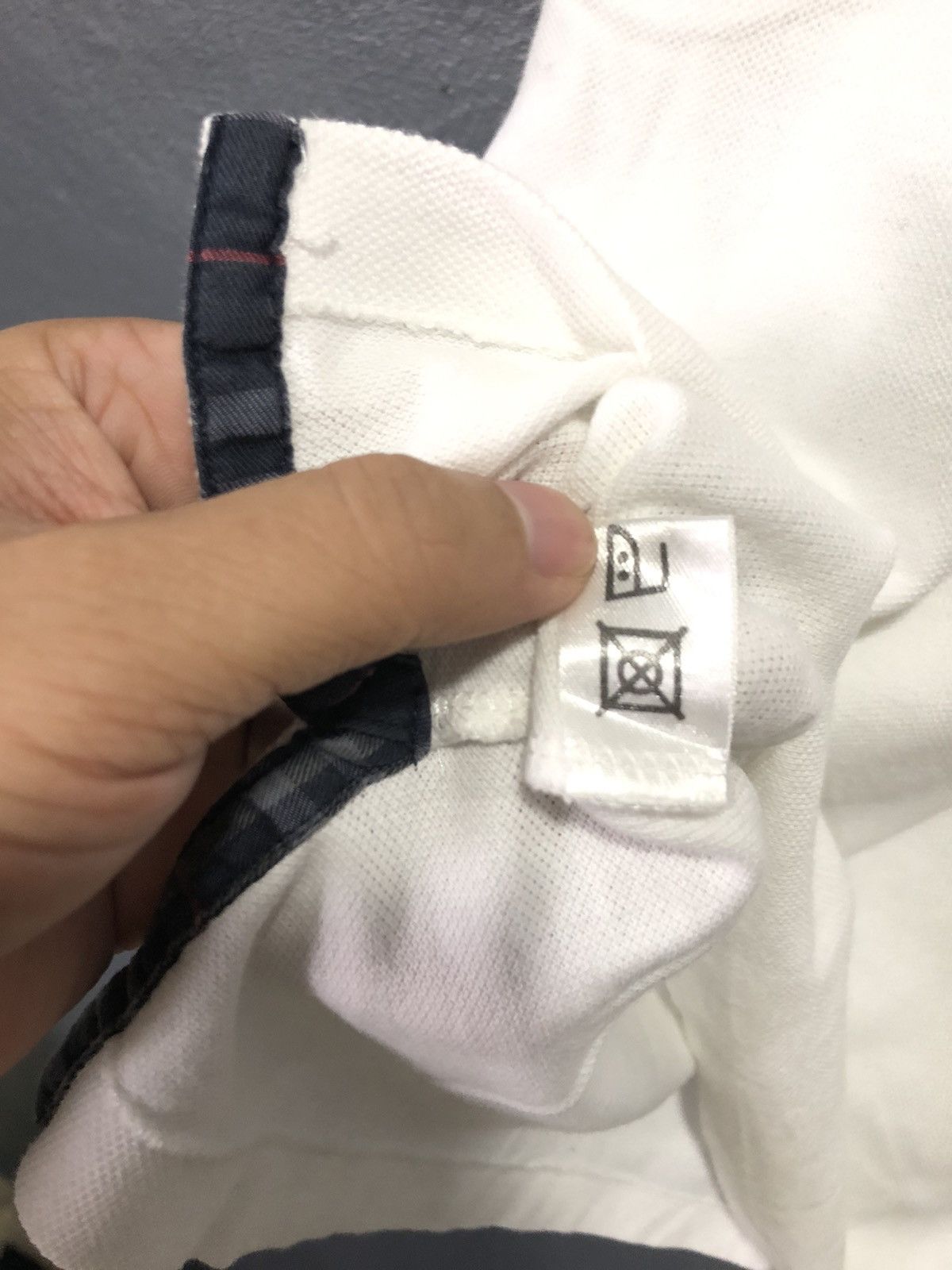 Burberry × Vintage VINTAGE BURBERRYS OLD POLO SHIRT Size US L / EU 52-54 / 3 - 7 Thumbnail
