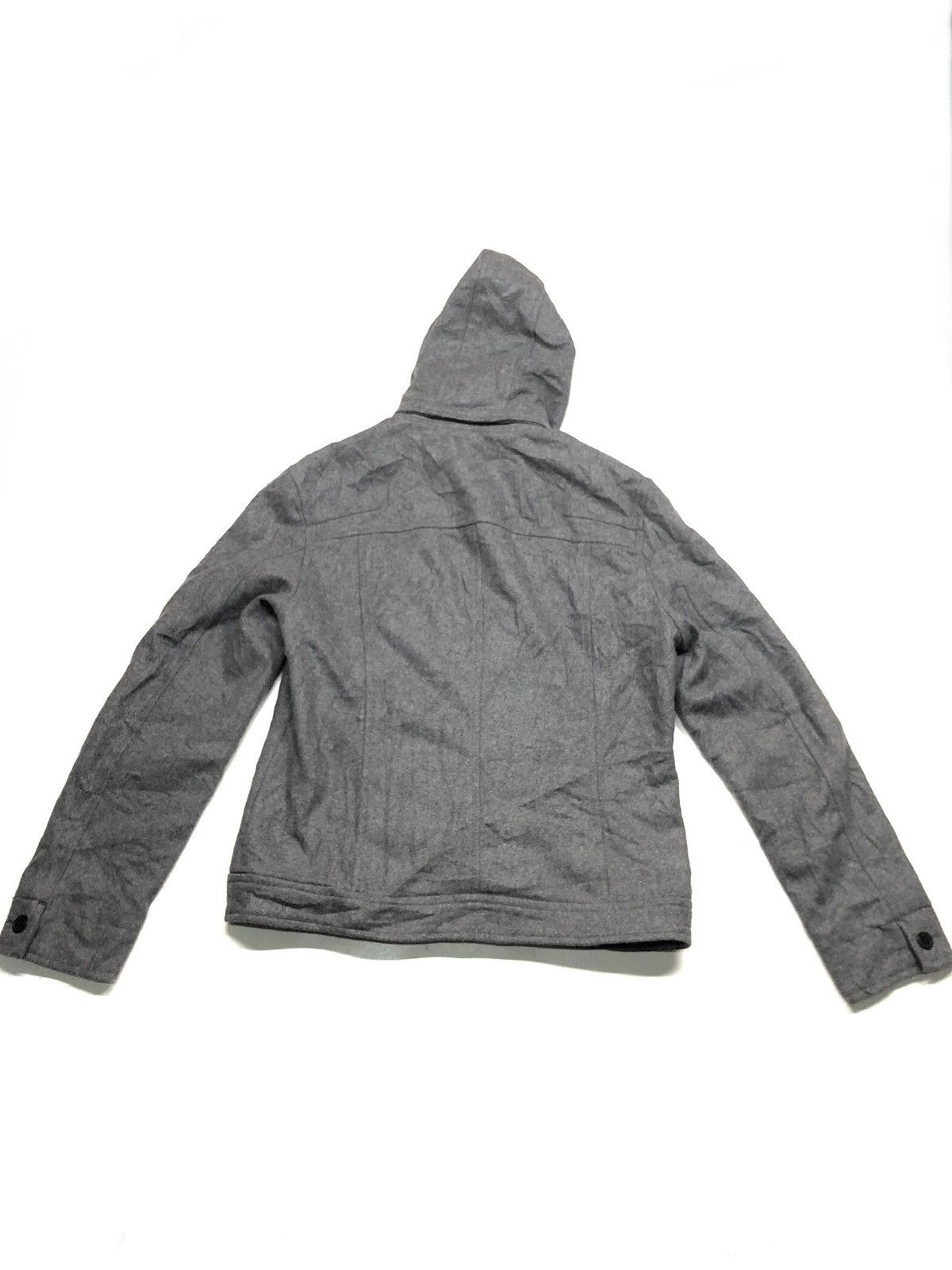 Designer × Michel Klein × Vintage VINTAGE MICHEL KLEIN HOMME PARIS BLEND WOOL JACKET HOODIE Size US M / EU 48-50 / 2 - 8 Thumbnail