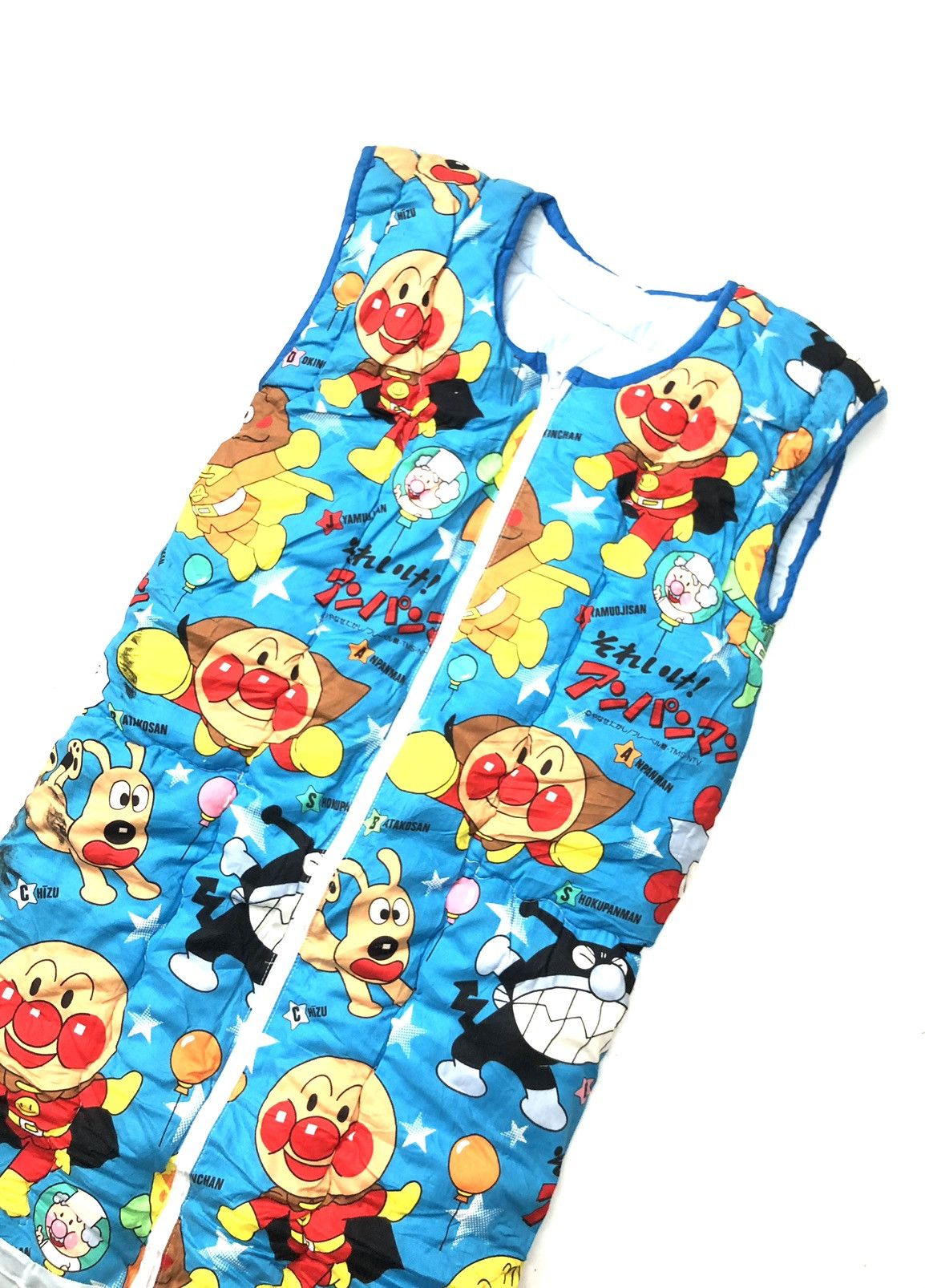 Anime × Japanese Brand × Vintage VINTAGE ANPANMAN JAPANESE ANIME LONG PUFFER VEST STYLE Size US XS / EU 42 / 0 - 2 Thumbnail