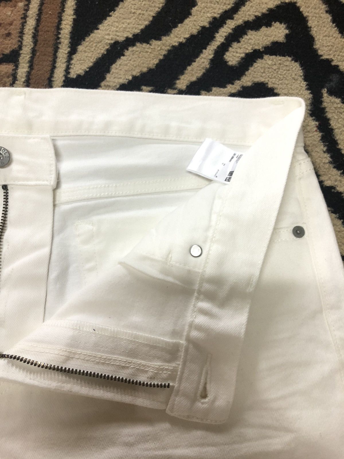 Uniqlo × Vintage VINTAGE SELVEDGE UNIQLO SLIM FIT DISTRESSED Size US 35 - 6 Thumbnail