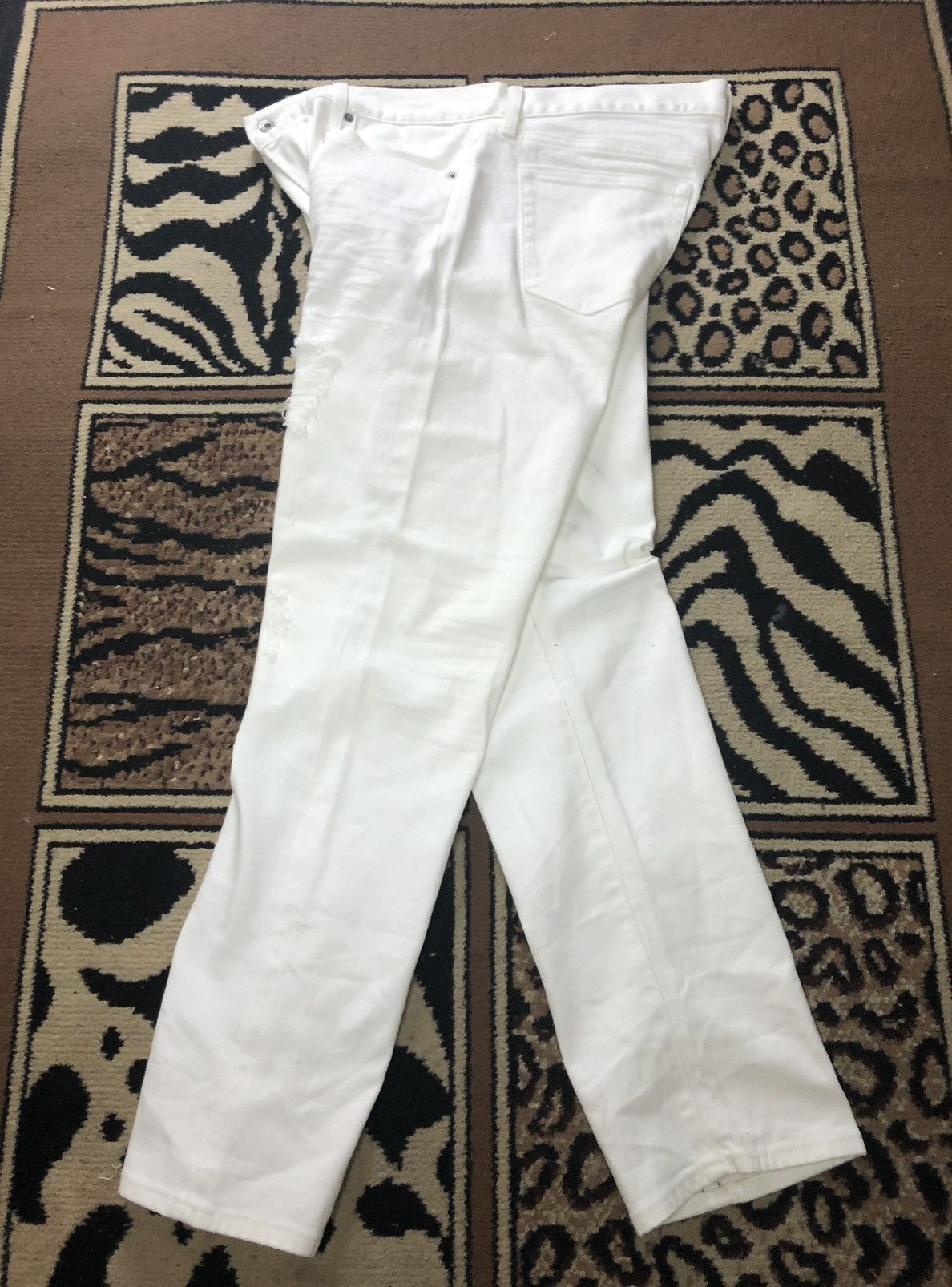 Uniqlo × Vintage VINTAGE SELVEDGE UNIQLO SLIM FIT DISTRESSED Size US 35 - 12 Thumbnail