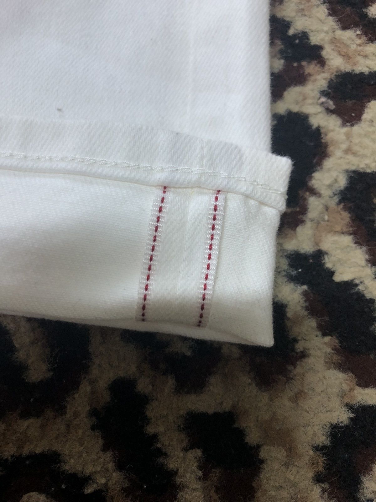 Uniqlo × Vintage VINTAGE SELVEDGE UNIQLO SLIM FIT DISTRESSED Size US 35 - 3 Thumbnail