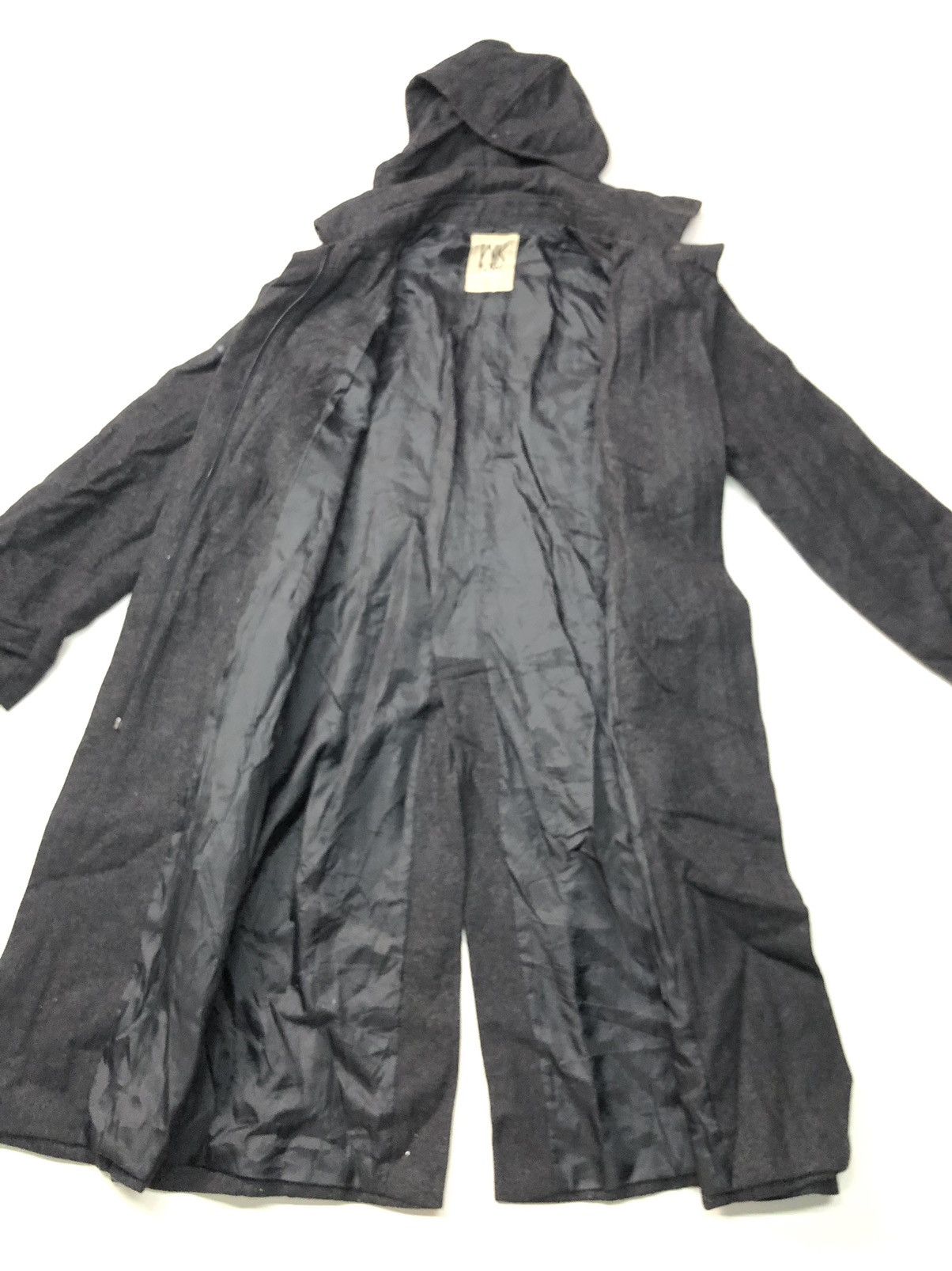 Designer × Michel Klein × Vintage VINTAGE MICHEL KLEIN PARIS BLEND WOOL LONG COAT JACKET Size US S / EU 44-46 / 1 - 4 Thumbnail