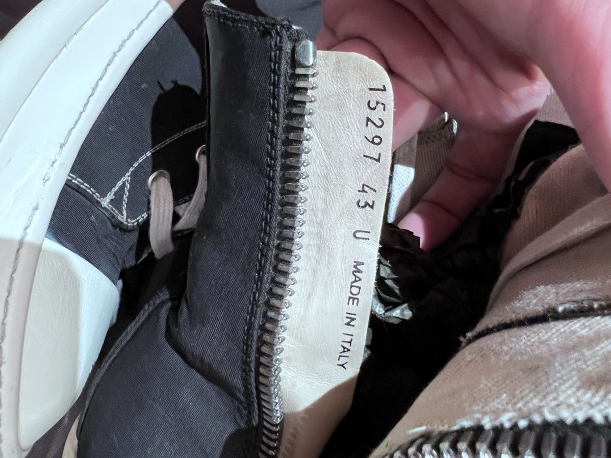 Rick Owens × Rick Owens Drkshdw Rick owens drkshdw ramones hi-top in black/milk size43 Size US 10 / EU 43 - 5 Thumbnail