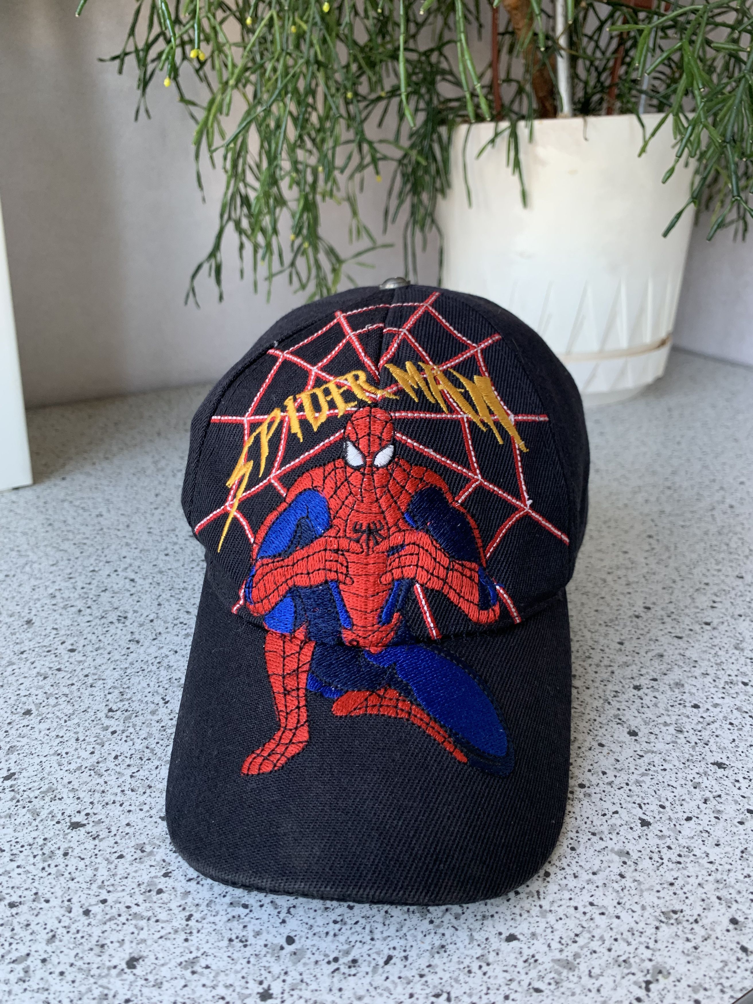Marvel Comics Spider Man Vintage Cap Youth Size Size ONE SIZE - 1 Thumbnail
