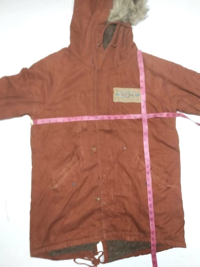 Japanese Brand TITI CACA SHERPA PARKA JACKET Size US M / EU 48-50 / 2 - 11 Thumbnail