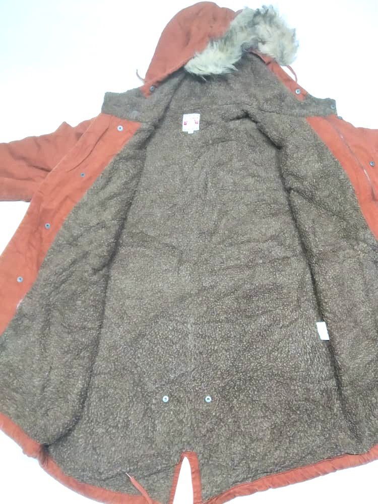 Japanese Brand TITI CACA SHERPA PARKA JACKET Size US M / EU 48-50 / 2 - 4 Thumbnail