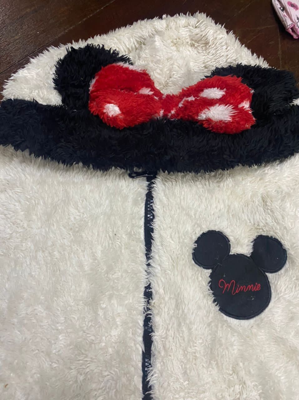 Cartoon Network × Disney Minnie Mouse fleece zipper hoodie Size M / US 6-8 / IT 42-44 - 3 Thumbnail
