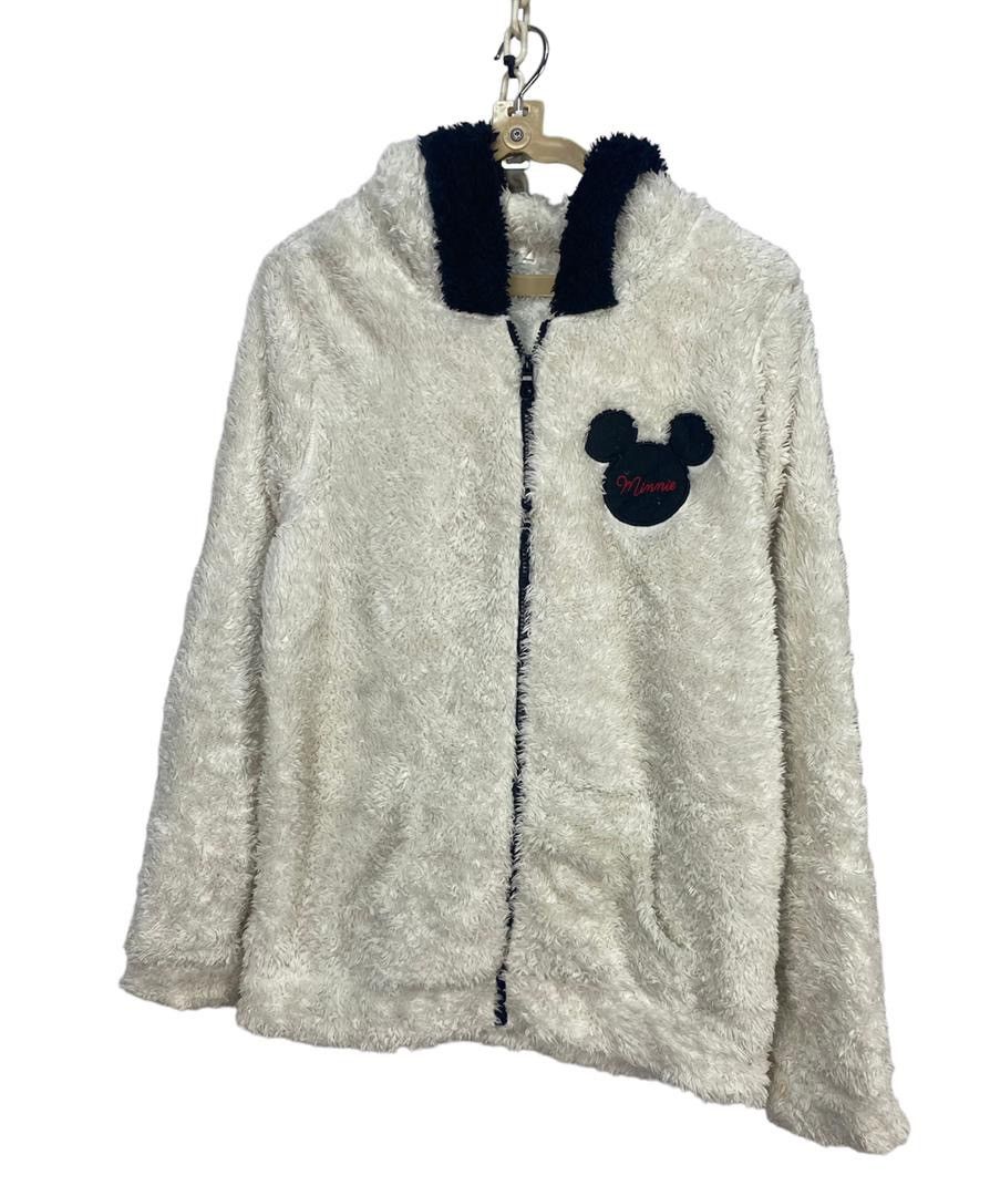 Cartoon Network × Disney Minnie Mouse fleece zipper hoodie Size M / US 6-8 / IT 42-44 - 1 Thumbnail
