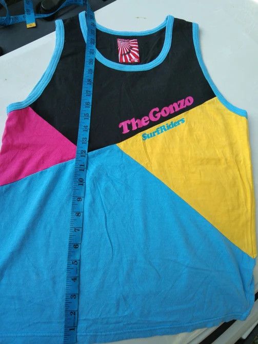 Japanese Brand THE GONZO SURFRIDERS SLEEVELESS Size US M / EU 48-50 / 2 - 7 Thumbnail