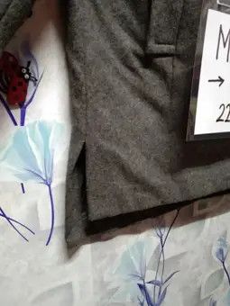 Japanese Brand AZUL BASIC DOUBLE-BREASTED WOOL COAT Size US M / EU 48-50 / 2 - 6 Thumbnail