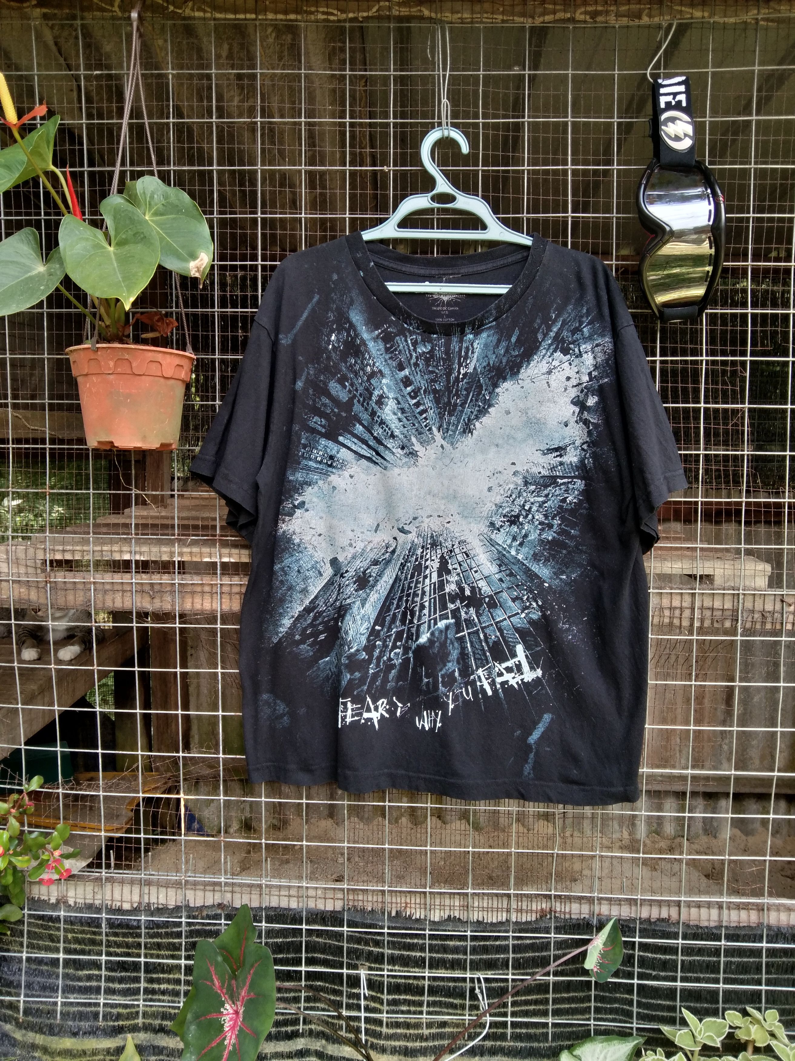 DC Comics BATMAN FEAR WHY U FAIL T-SHIRT Size US L / EU 52-54 / 3 - 2 Thumbnail