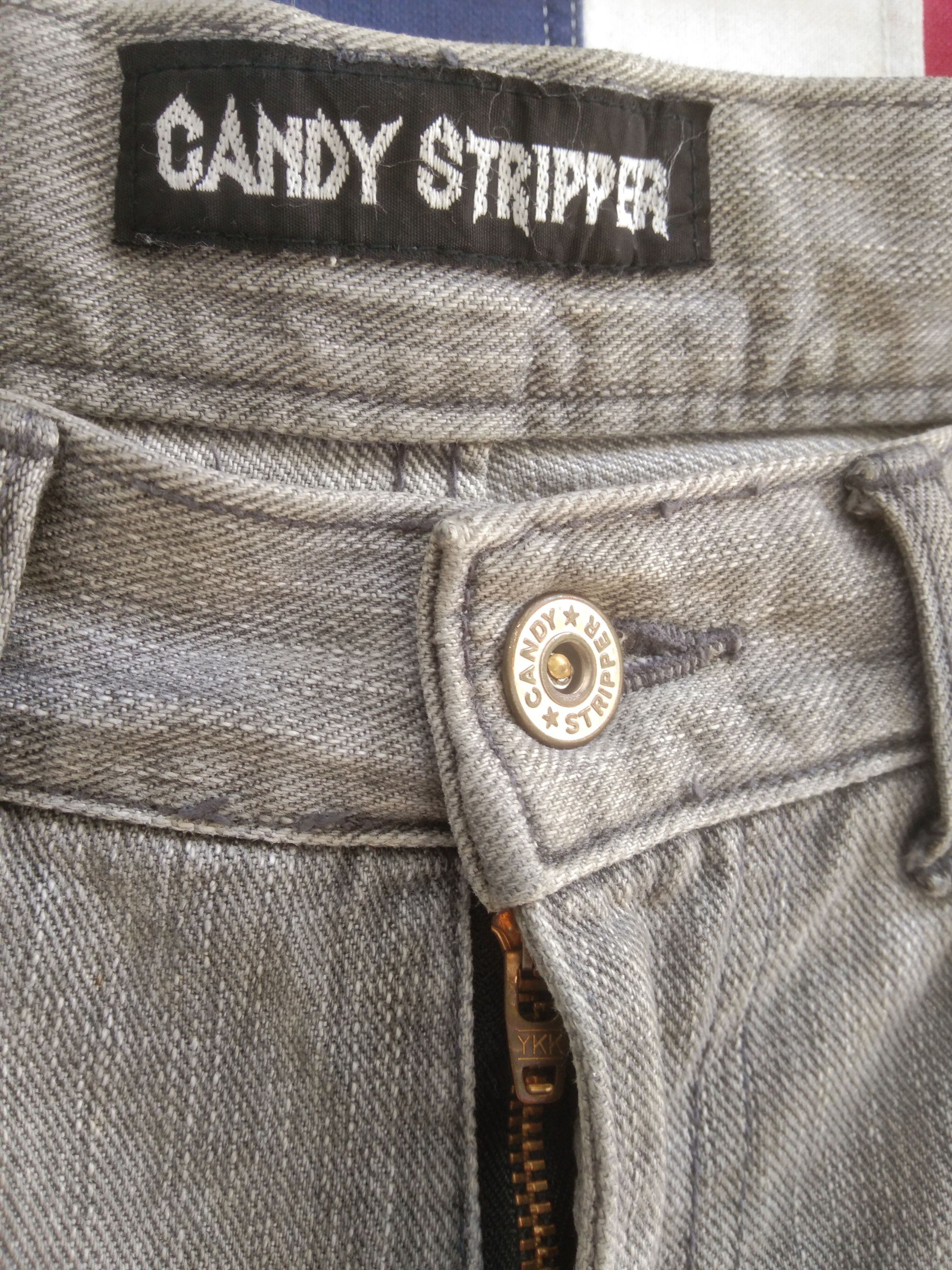 Designer × Japanese Brand 🔥 RARE 🔥CANDY STRIPPER DISTRESSED DENIM Size US 32 / EU 48 - 8 Thumbnail