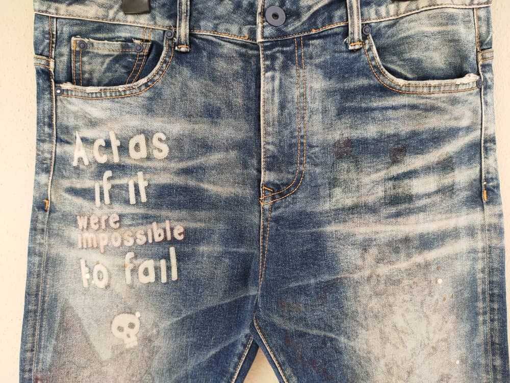 Beauty Beast A.v.H Denim Size 34" / US 12 / IT 48 - 5 Thumbnail