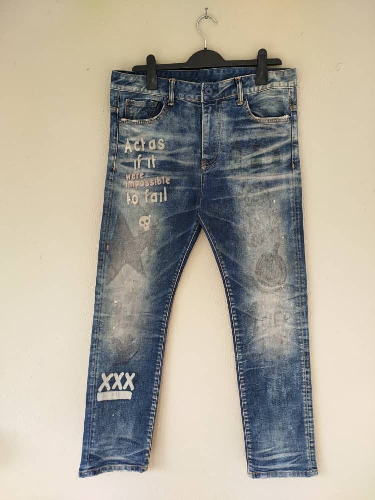 Beauty Beast A.v.H Denim Size 34" / US 12 / IT 48 - 1 Thumbnail
