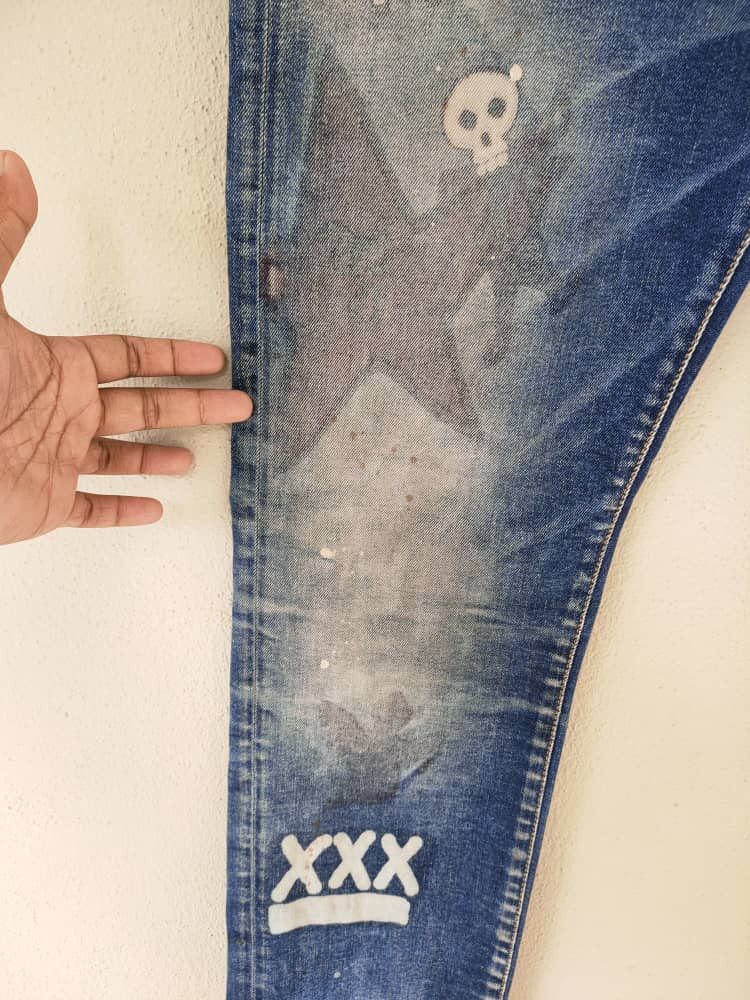 Beauty Beast A.v.H Denim Size 34" / US 12 / IT 48 - 3 Thumbnail
