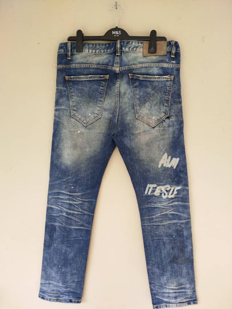 Beauty Beast A.v.H Denim Size 34" / US 12 / IT 48 - 2 Thumbnail