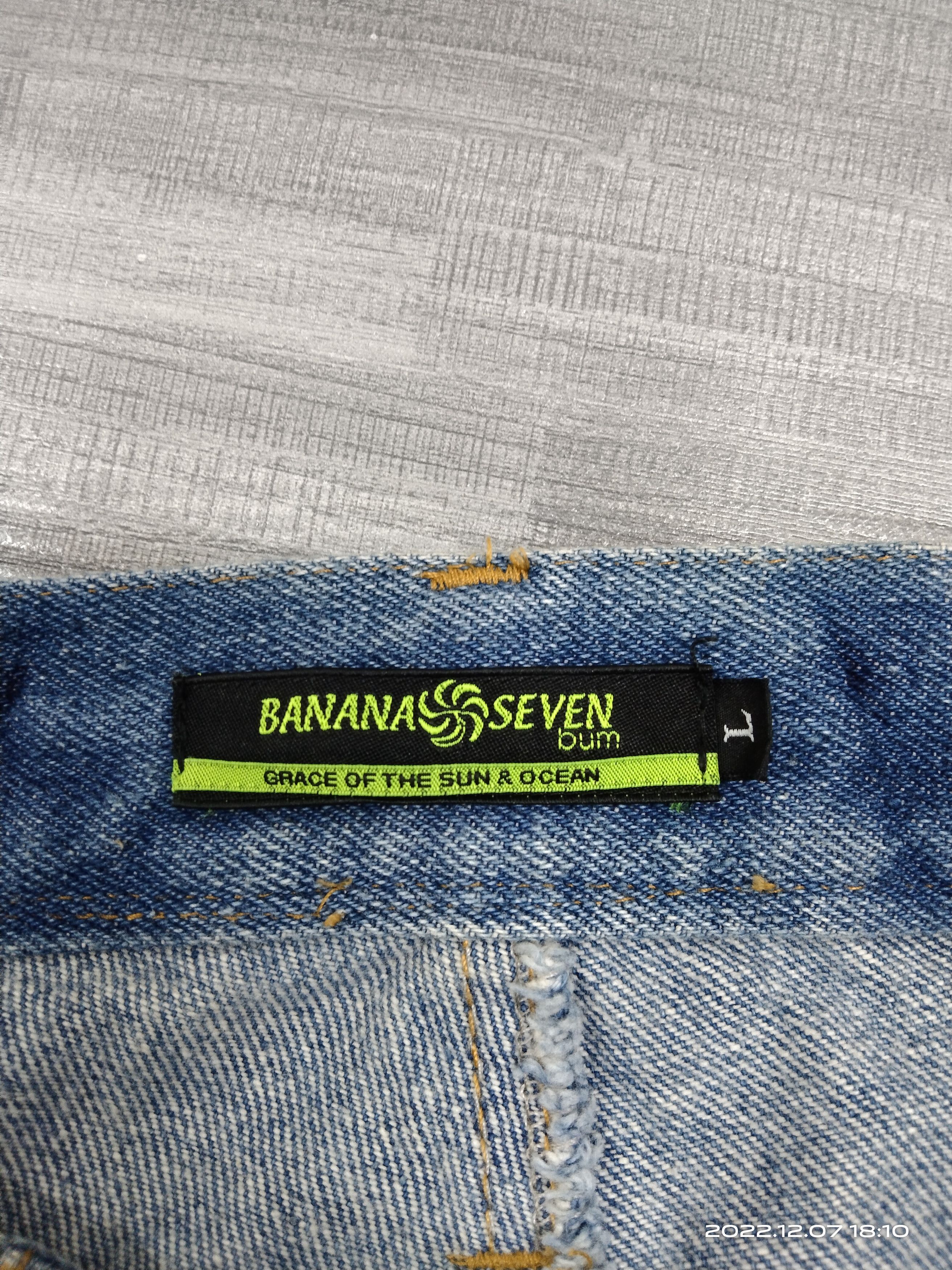 Japanese Brand THRASH RUSTY BANANA SEVEN DENIM PANTS Size US 32 / EU 48 - 8 Thumbnail