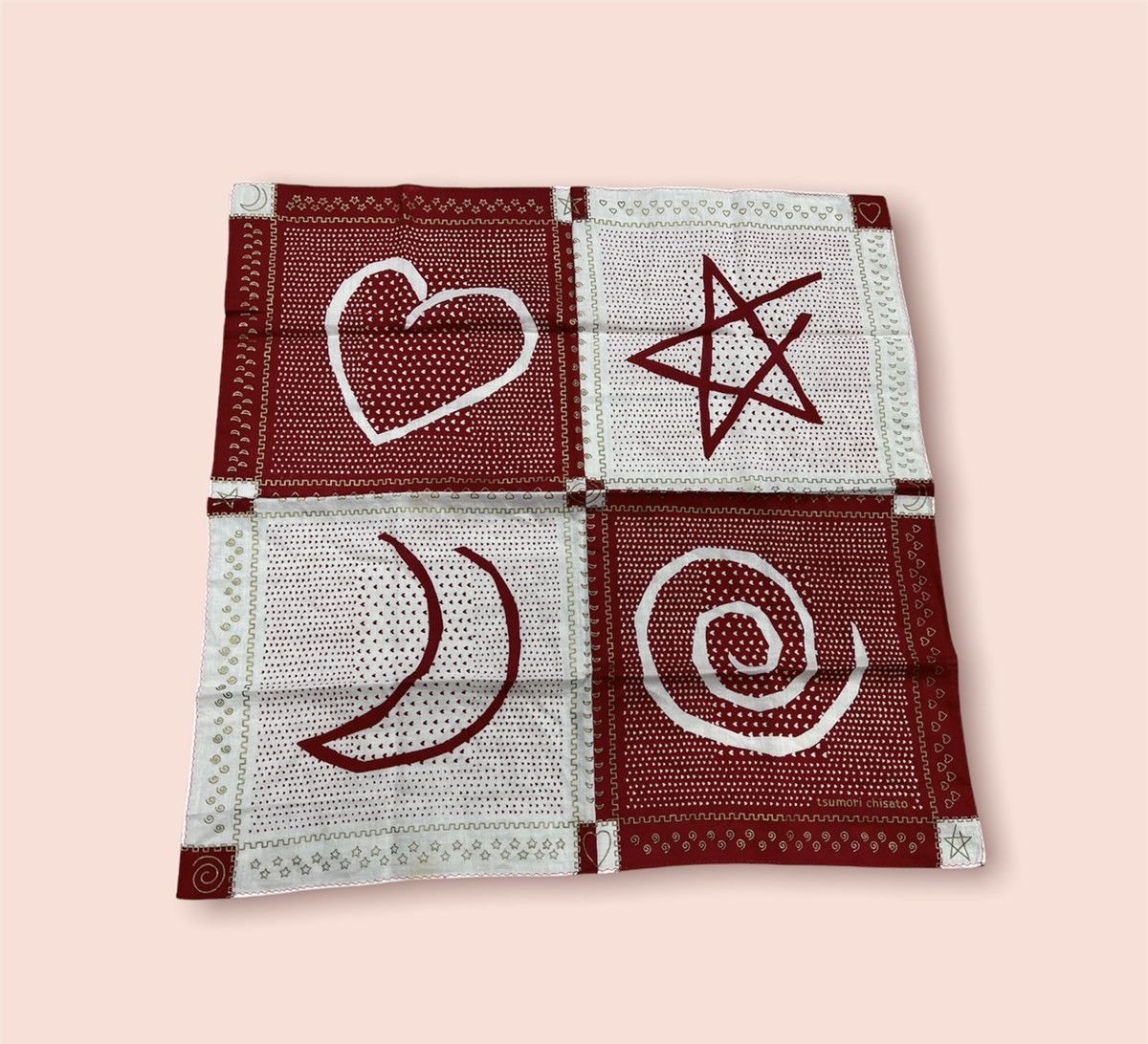 Issey Miyake × Japanese Brand × Tsumori Chisato VINTAGE TSUMORI CHISATO HANDKERCHIEF/POCKETSQUARE/BANDANA Size ONE SIZE - 5 Thumbnail