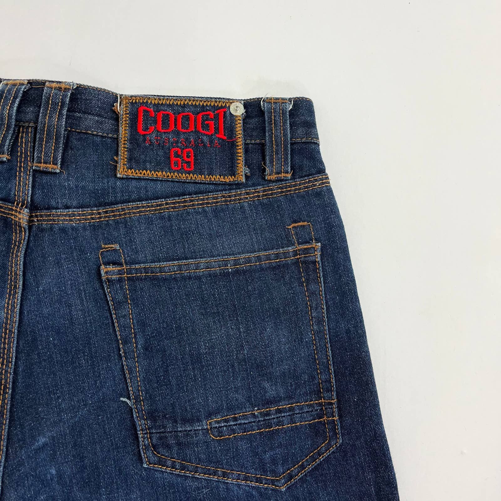 Coogi × Japanese Brand Vintage 90s Coogi Rap Style Essential Graphic Denim Jeans Size US 32 / EU 48 - 4 Thumbnail