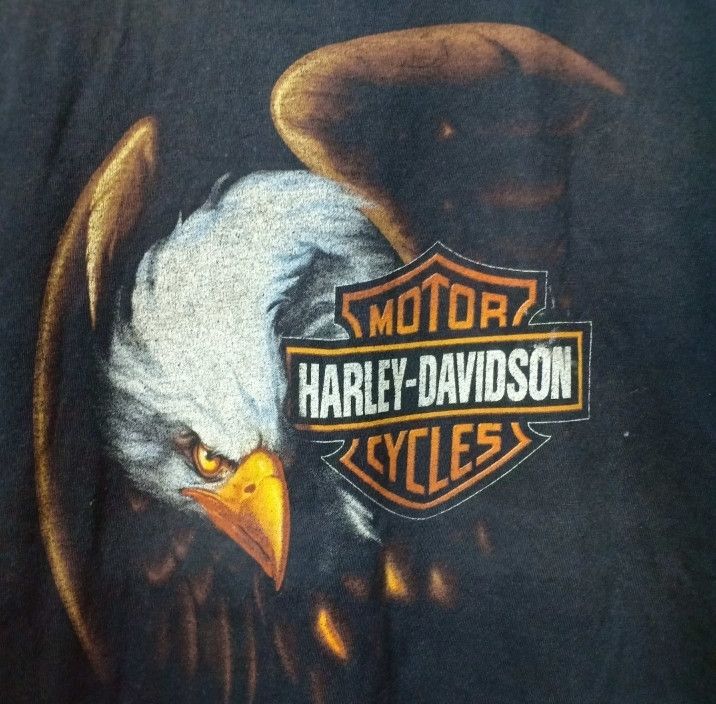 Harley Davidson × Vintage VINTAGE Y2K HARLEY DAVIDSON Size US XL / EU 56 / 4 - 3 Thumbnail