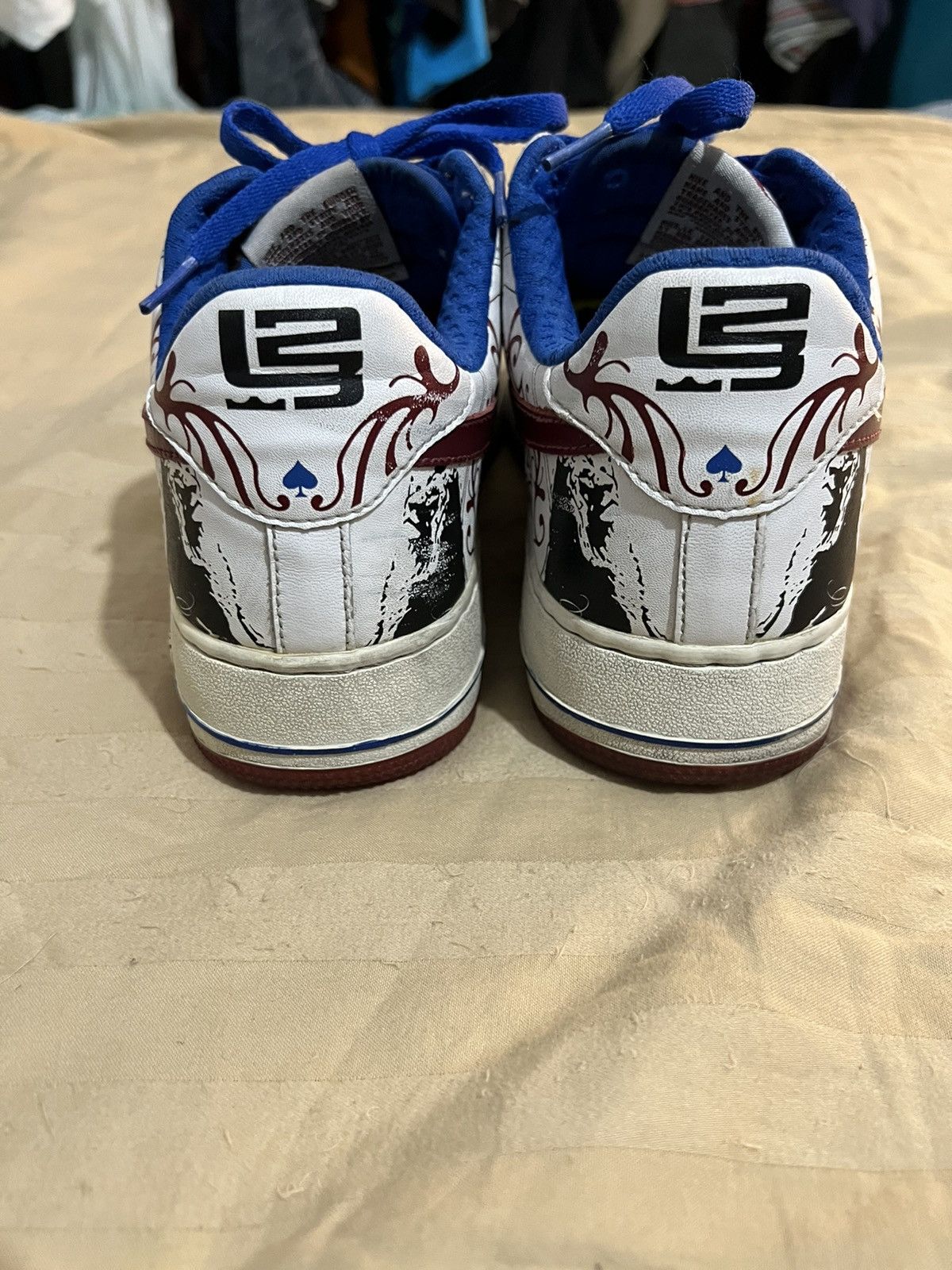 Nike Air Force 1 Premium (Lebron) Collection Royale 2006 Size US 9 / EU 42 - 4 Thumbnail
