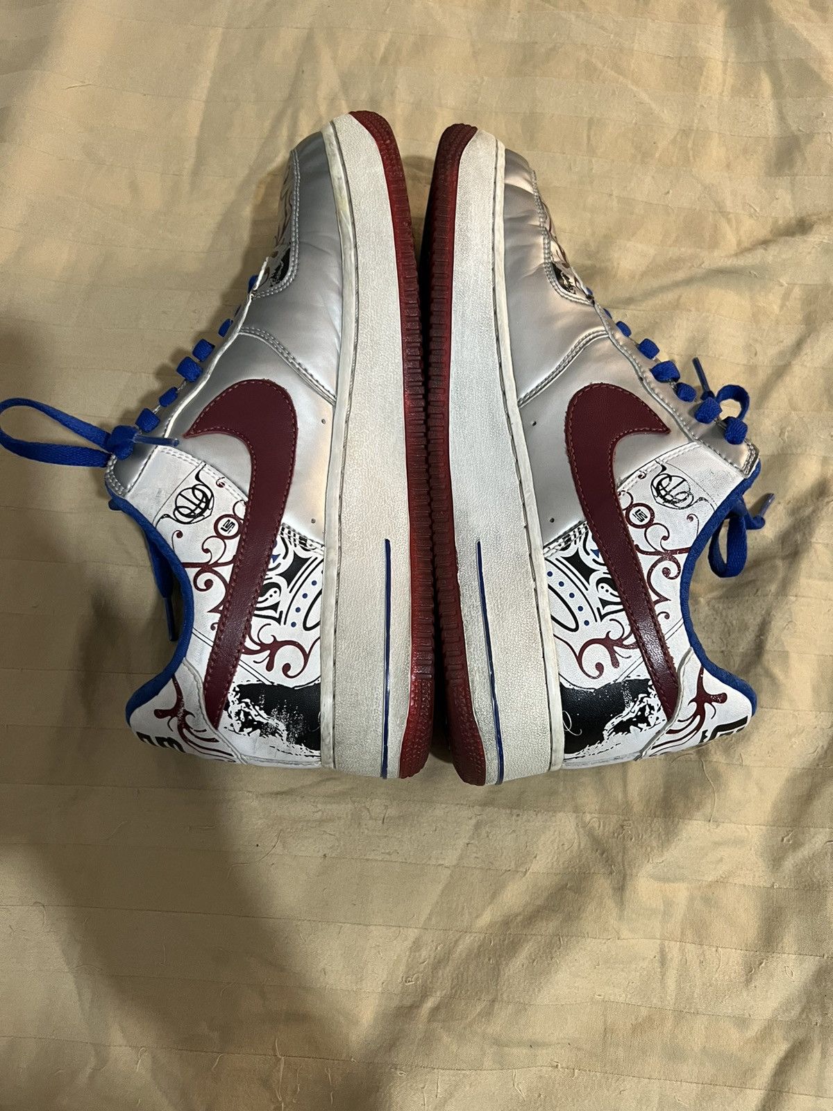 Nike Air Force 1 Premium (Lebron) Collection Royale 2006 Size US 9 / EU 42 - 5 Thumbnail