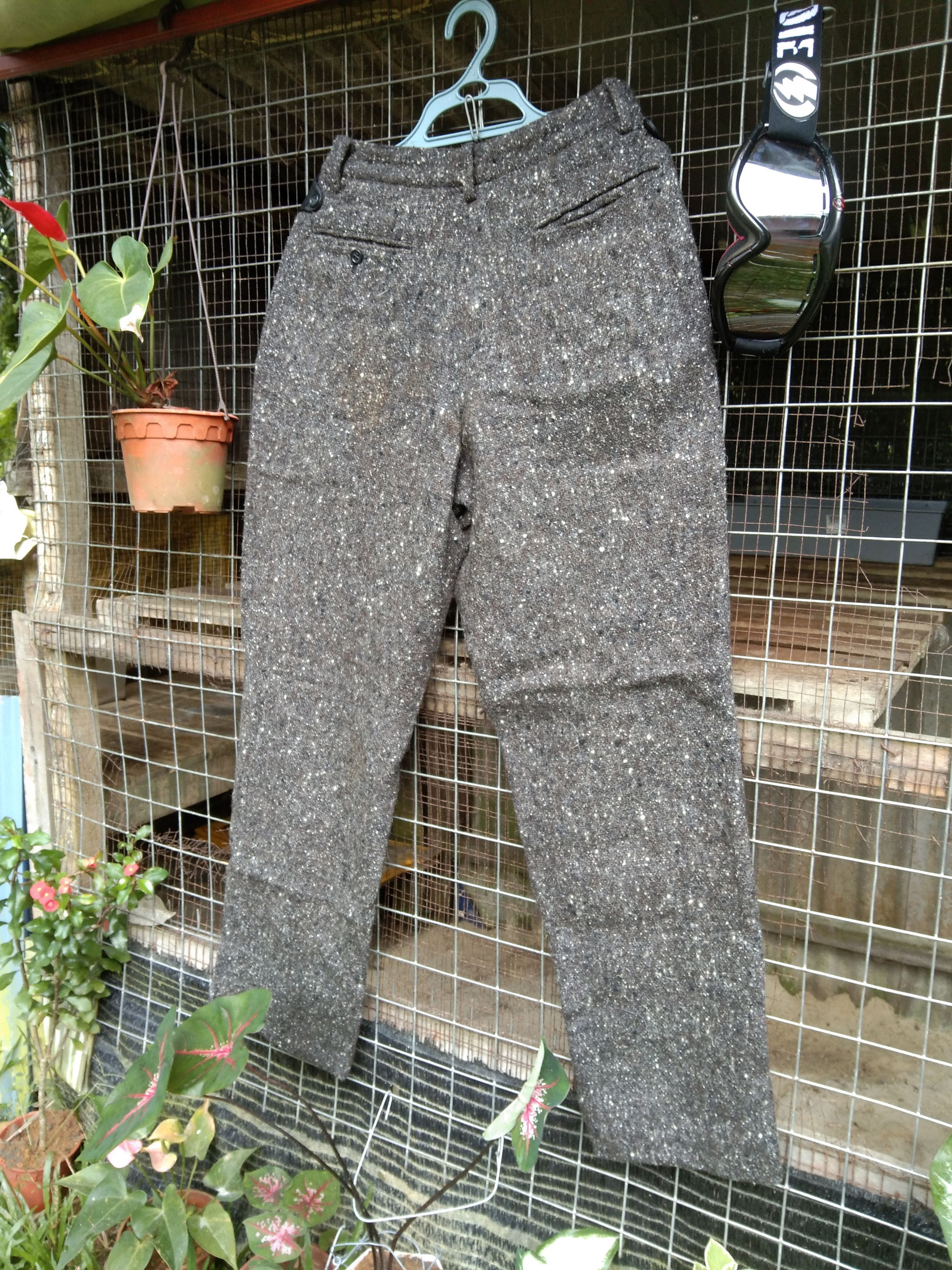 Issey Miyake × Tete Homme 🔥🔥RARE🔥🔥 TÊTE HOMME KATOH KAZUTAKA WOOL PANT Size US 28 / EU 44 - 5 Thumbnail