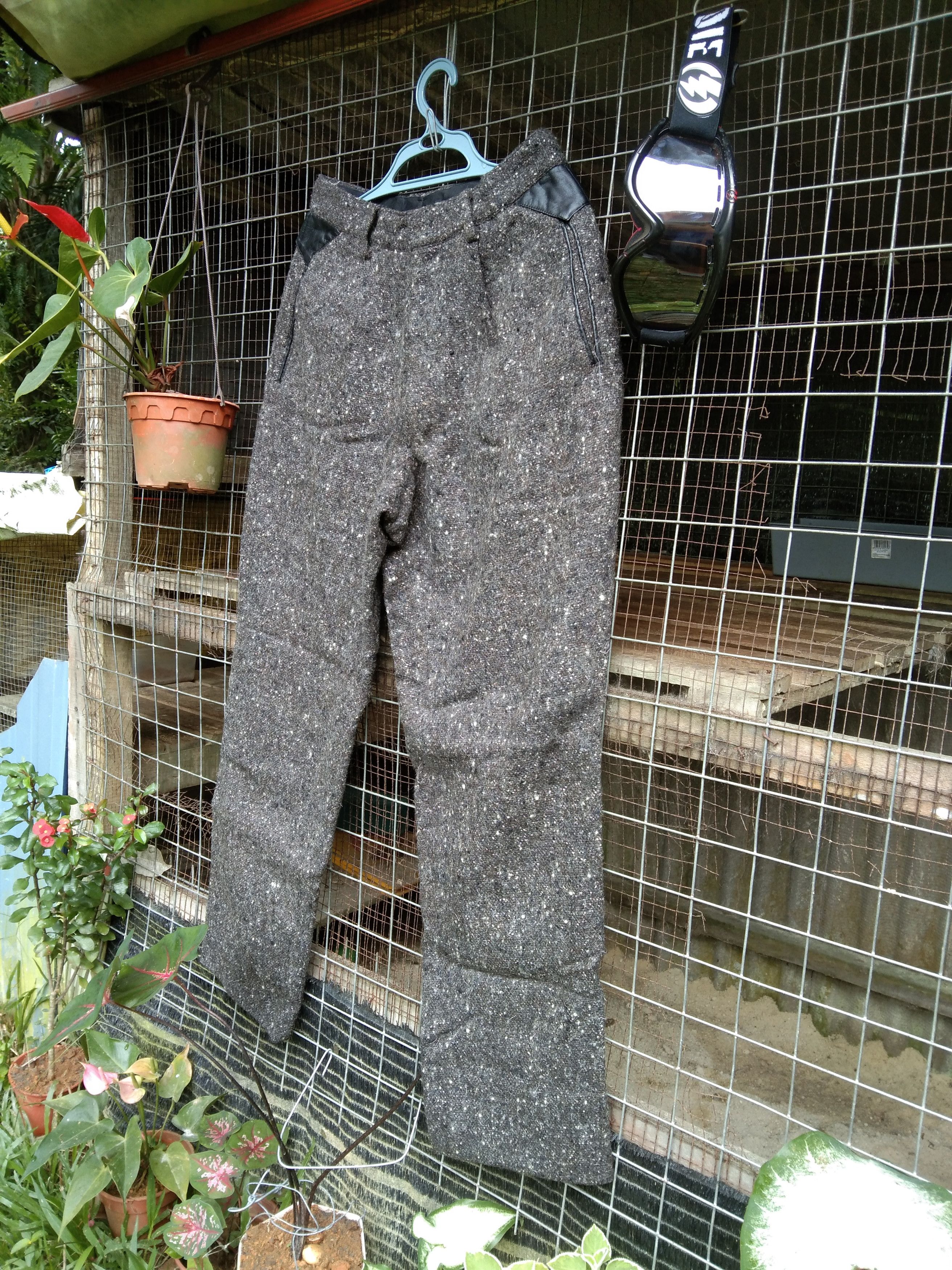 Issey Miyake × Tete Homme 🔥🔥RARE🔥🔥 TÊTE HOMME KATOH KAZUTAKA WOOL PANT Size US 28 / EU 44 - 2 Thumbnail