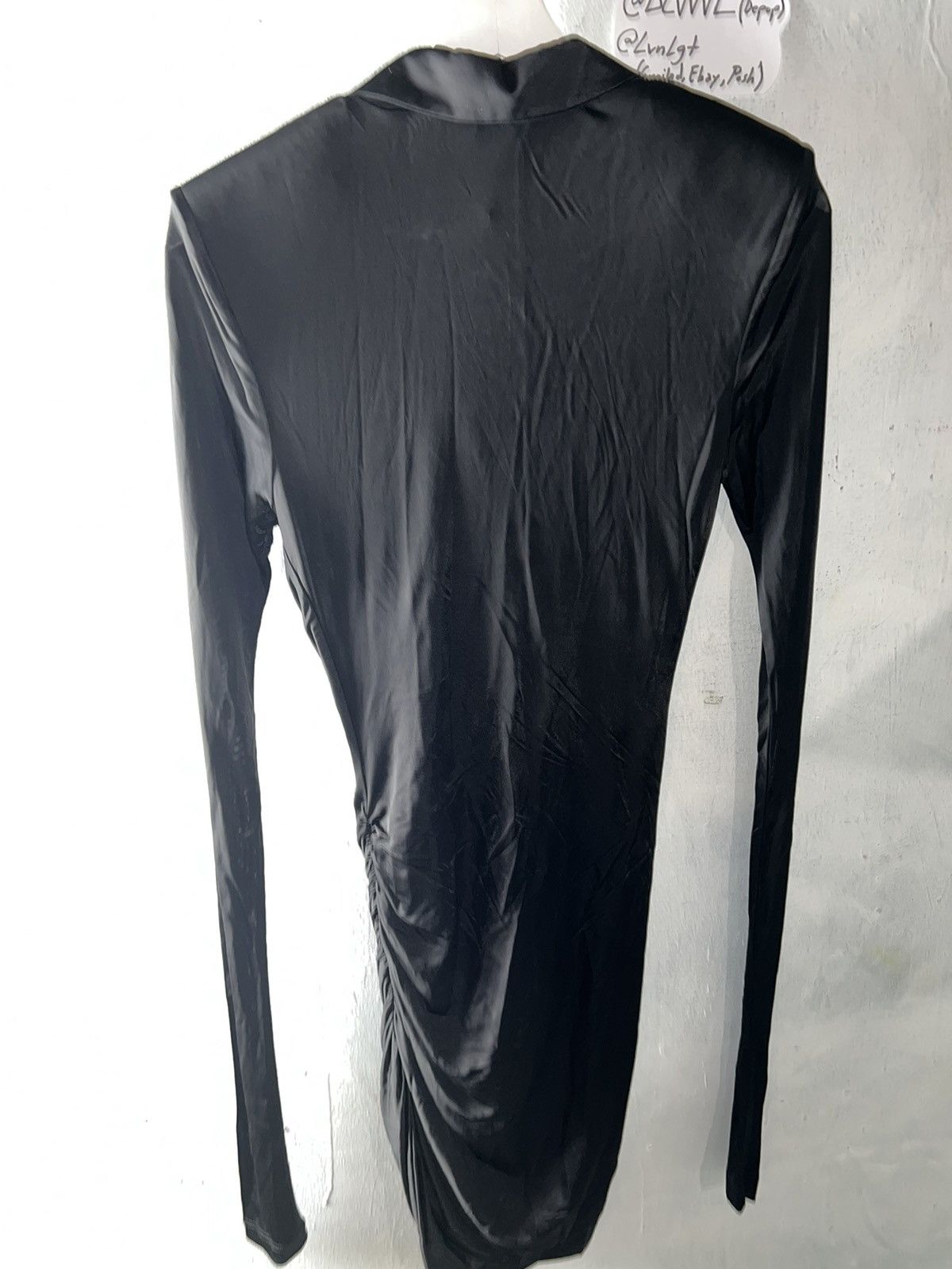 Other Gauge 81 UTENA Padded Shoulder Ruched Mini Dress SIZE XS Size XS / US 0-2 / IT 36-38 - 13 Thumbnail